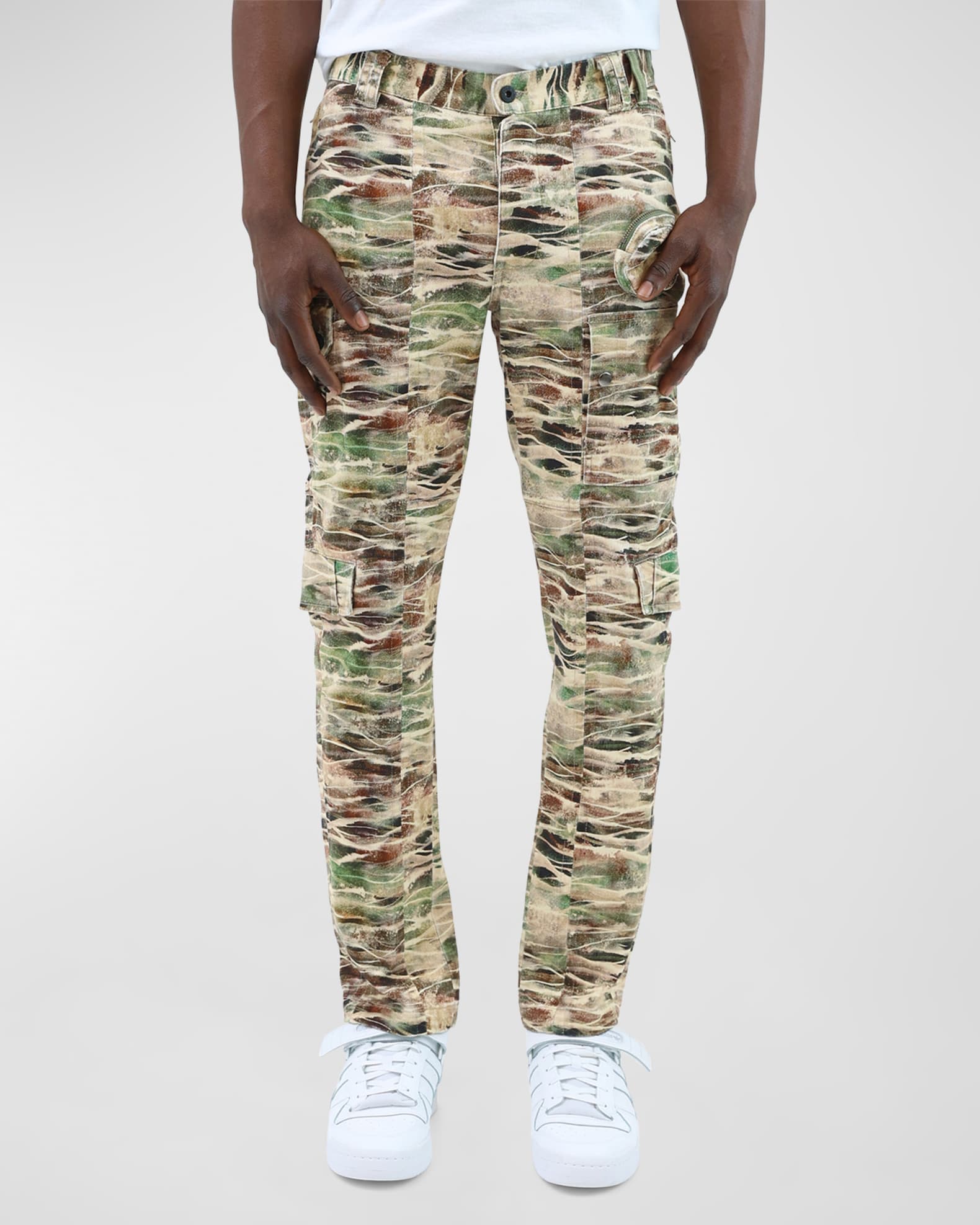 PRPS Men's Camo Cargo Pants Neiman Marcus