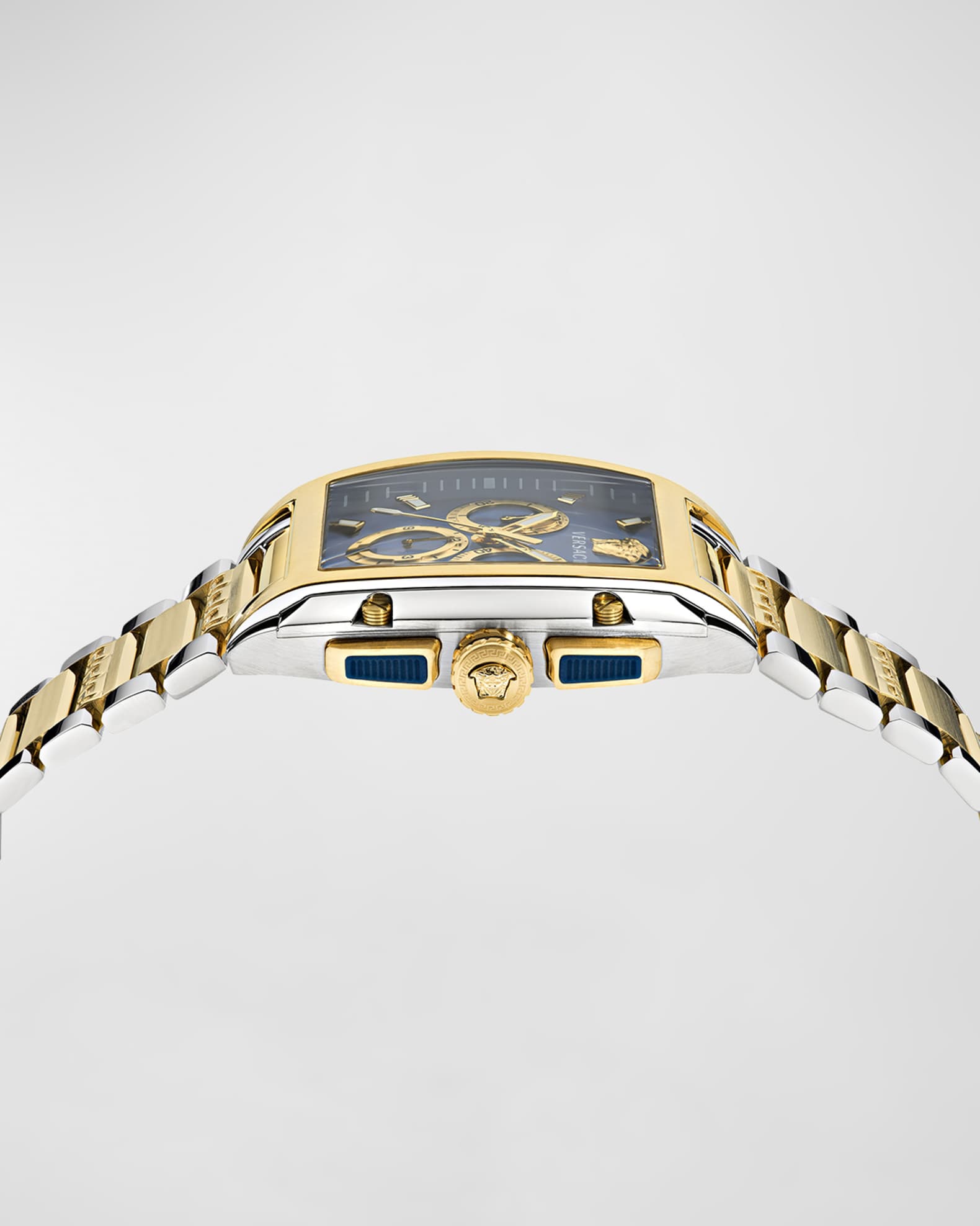 Versace Men's Dominus TwoTone Bracelet Watch, 42mm Neiman Marcus