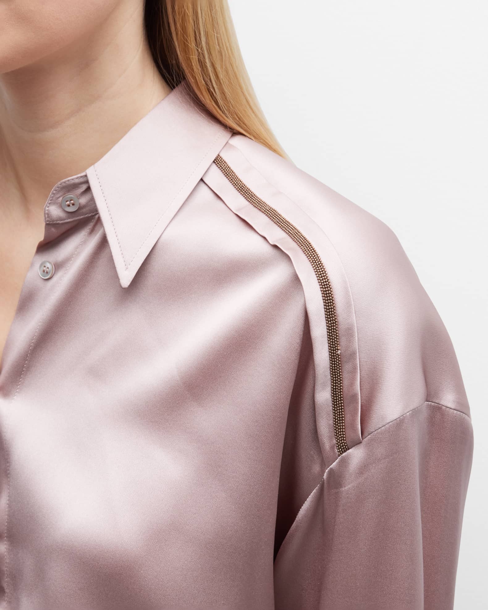 Monili Placket Blouse
