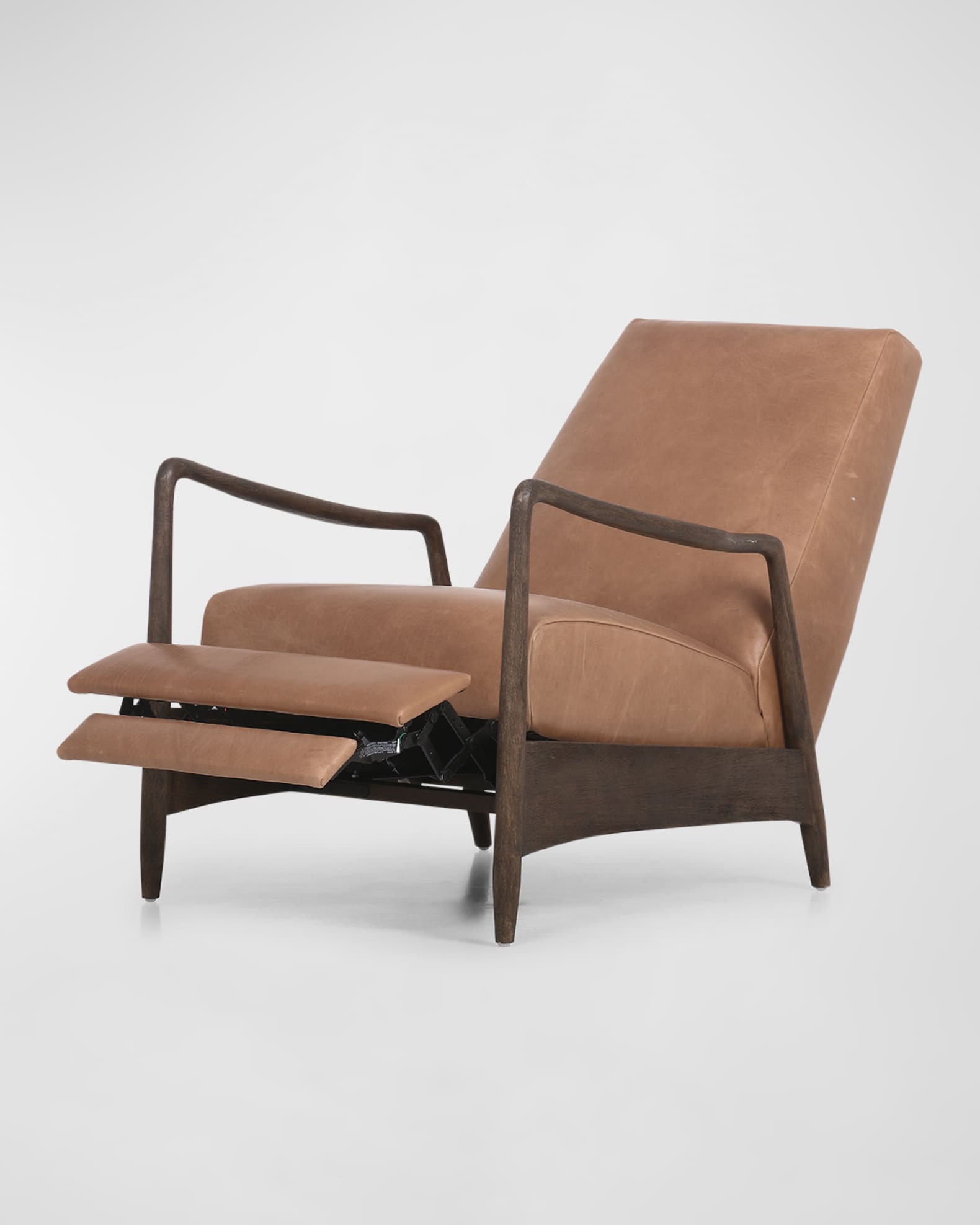 Four Hands Braden Leather Recliner Chair Neiman Marcus