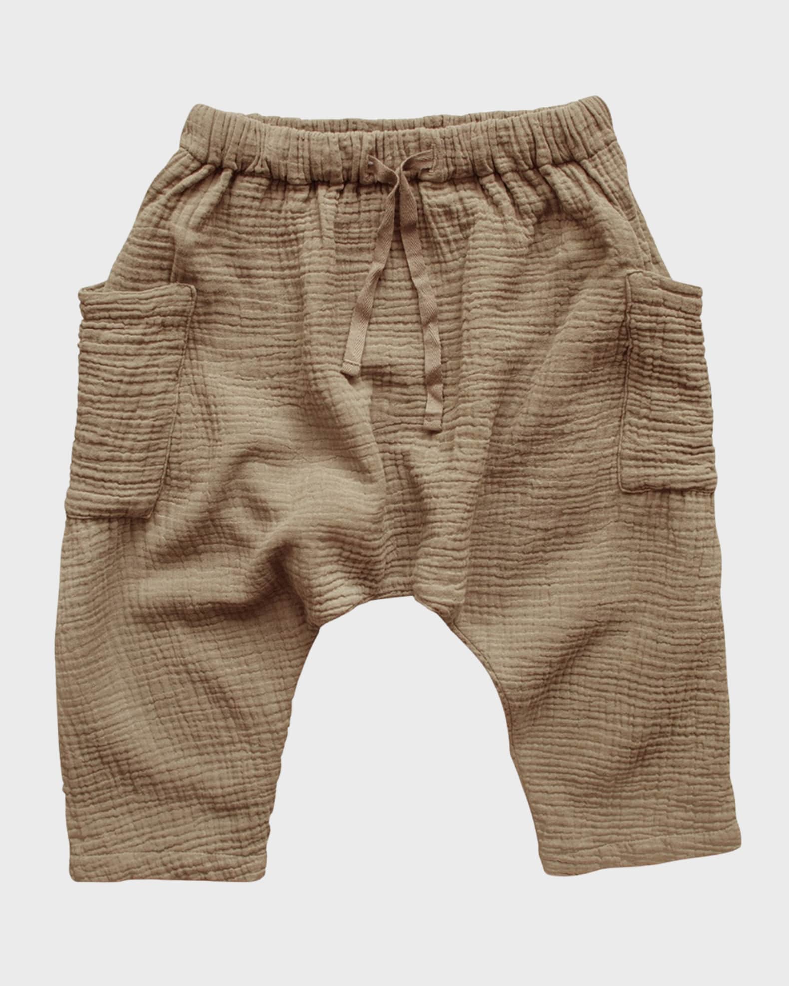 The Simple Folk Girl's The Muslin Trousers, Size 3M-9