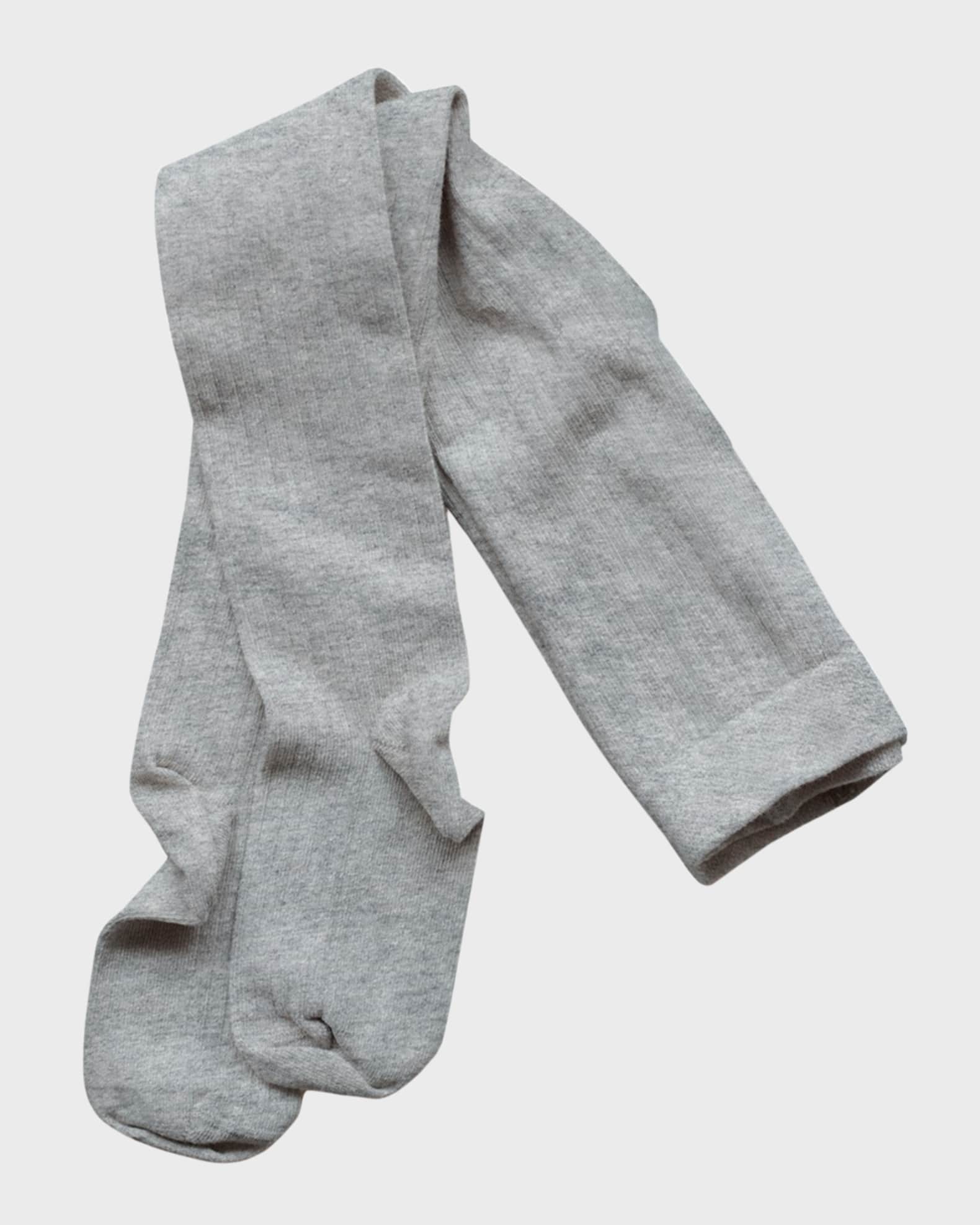 The Simple Folk Girl's Organic Cotton Ribbed Tights, Size Newborn-9