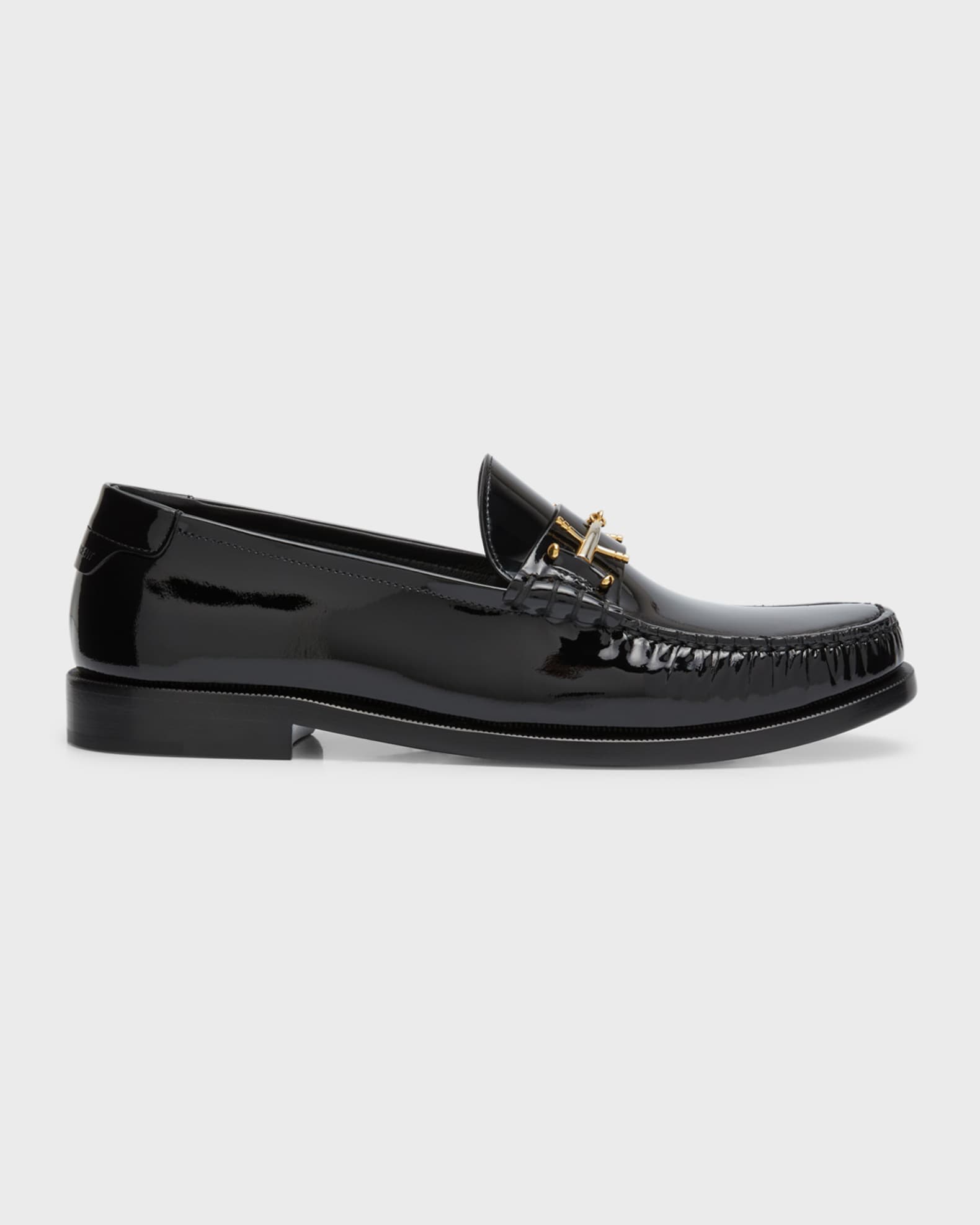 Saint Laurent Le Patent Leather Loafers | Neiman Marcus Saint Laurent Le Patent Leather Loafers | Neiman Marcus