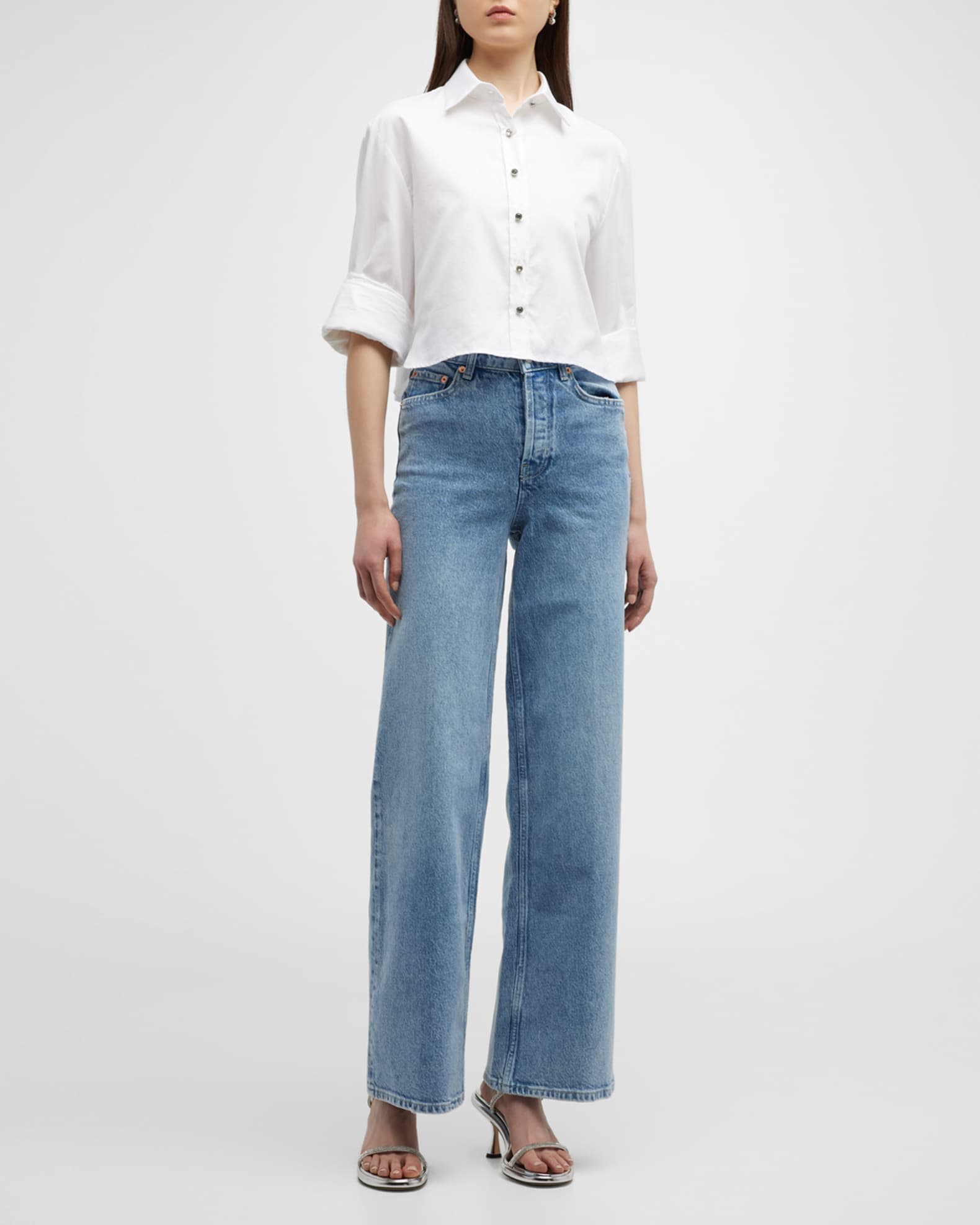Rails The Getty Wide-Leg Jeans | Neiman Marcus