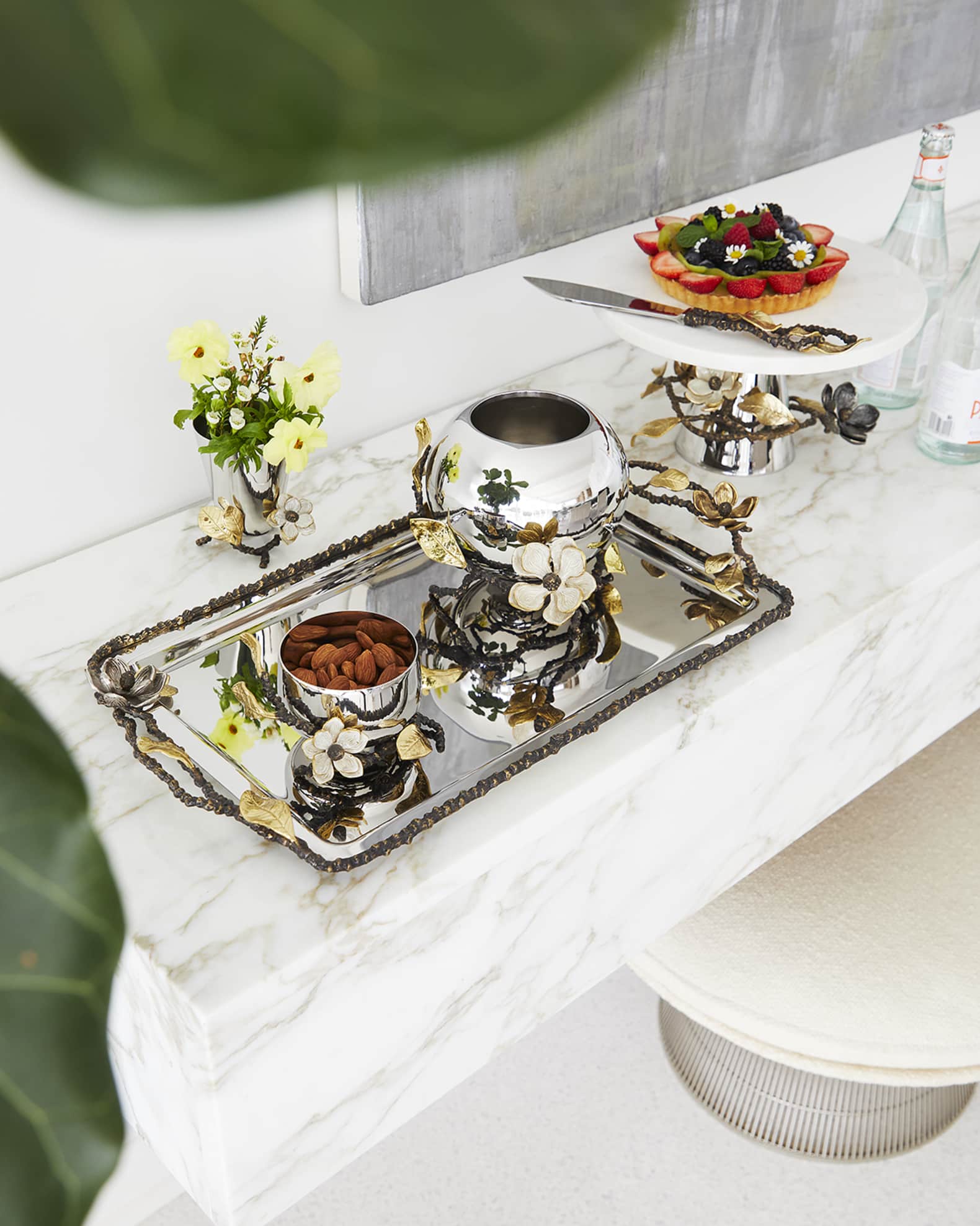 Michael Aram Vintage Bloom Cake Server | Neiman Marcus