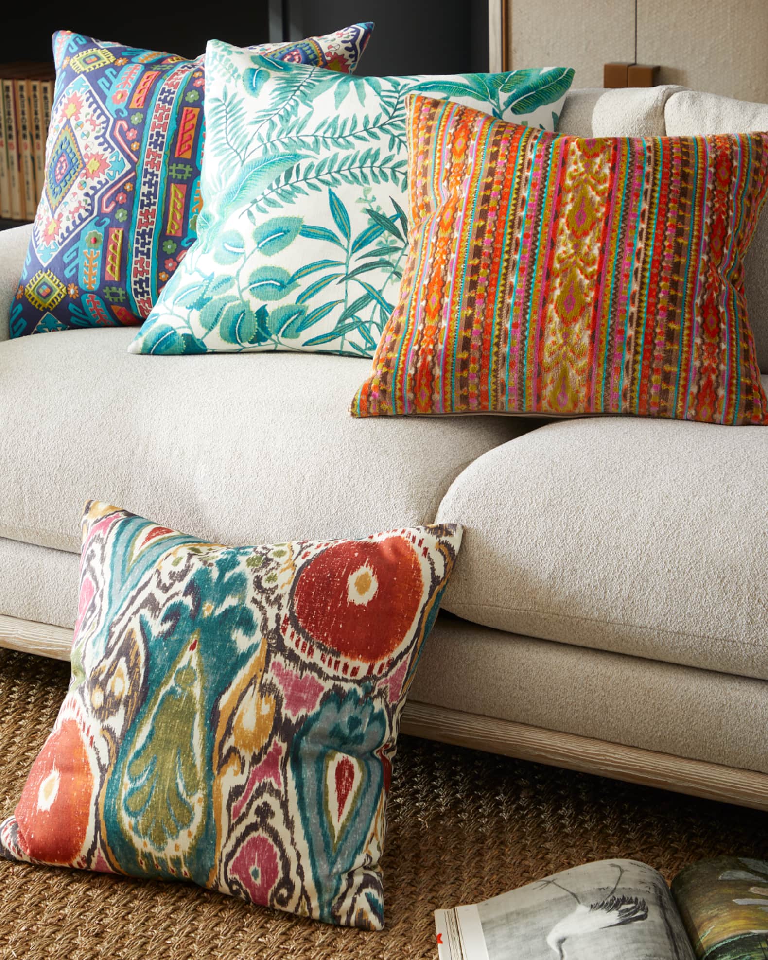 Eastern Accents Mindoro Decorative Pillow | Neiman Marcus