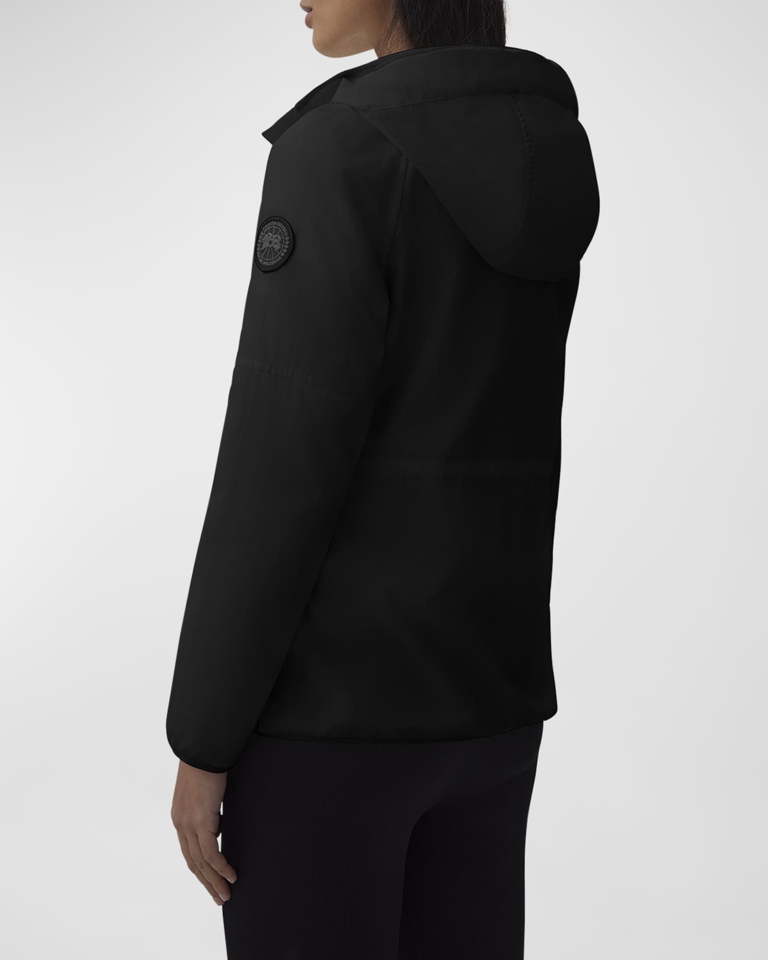 Canada Goose Lundell Hooded Jacket with Drawcord Waist Neiman Marcus