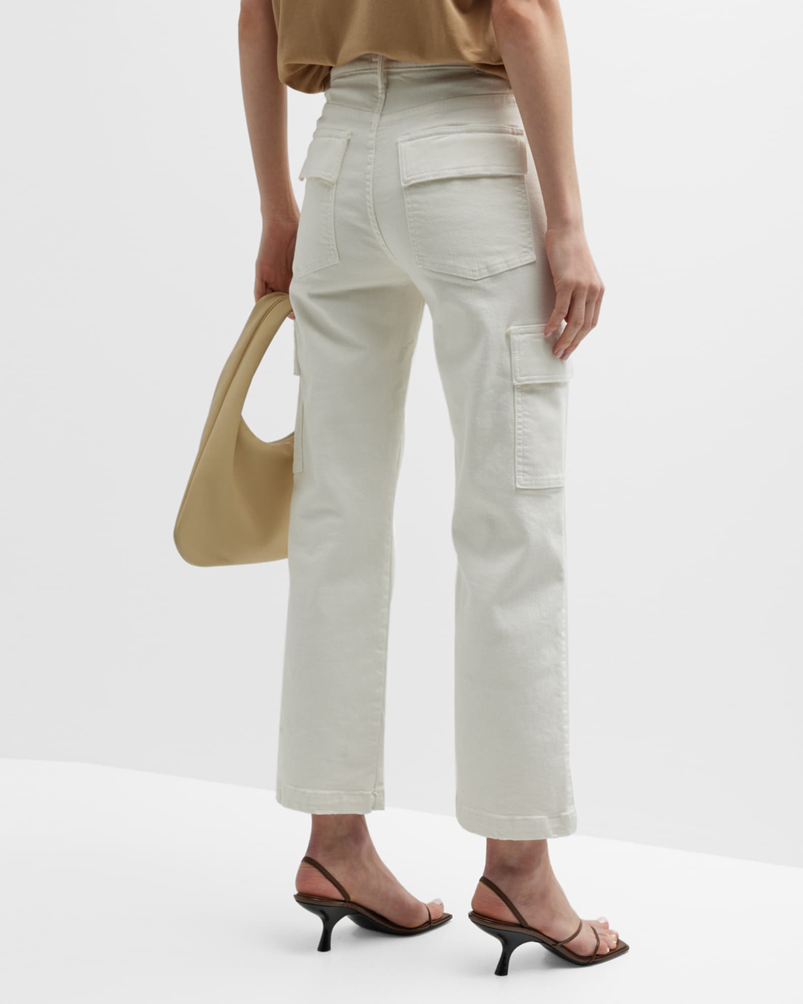 MOTHER The Rambler Cargo Ankle Jeans | Neiman Marcus