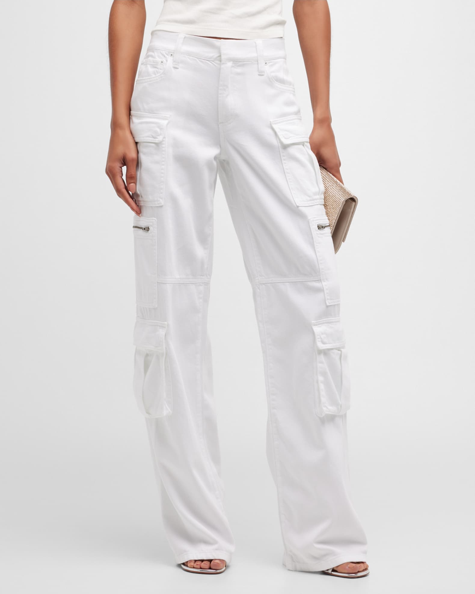 Cay Baggy Denim Cargo Pants 1