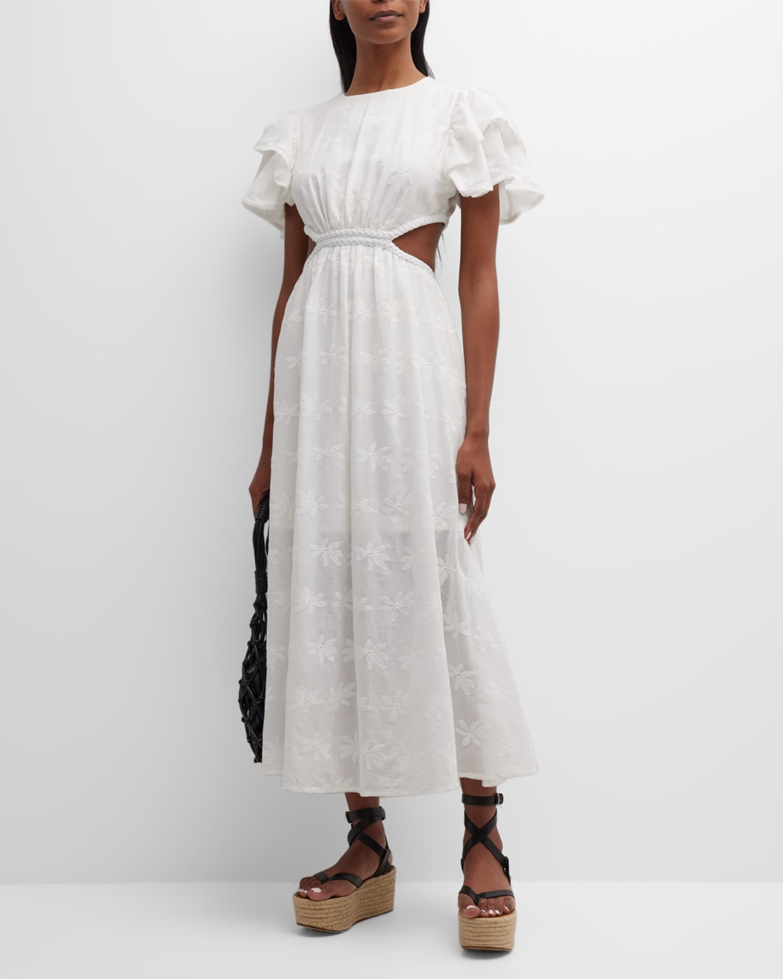 LALIBELA MARION MAXI MIDI DRESS Neiman Marcus