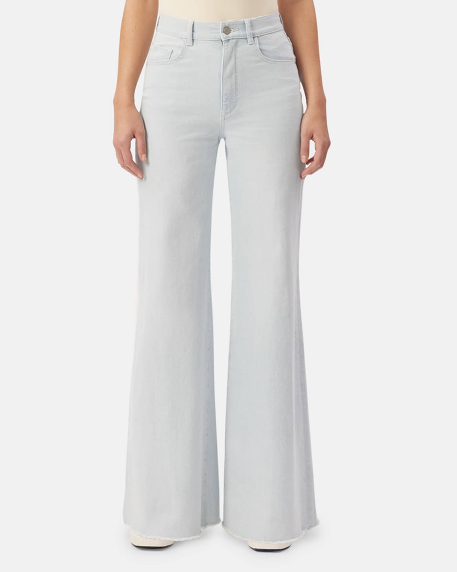 DL1961 Premium Denim Hepburn Wide-Leg High Rise Vintage Jeans | Neiman  Marcus