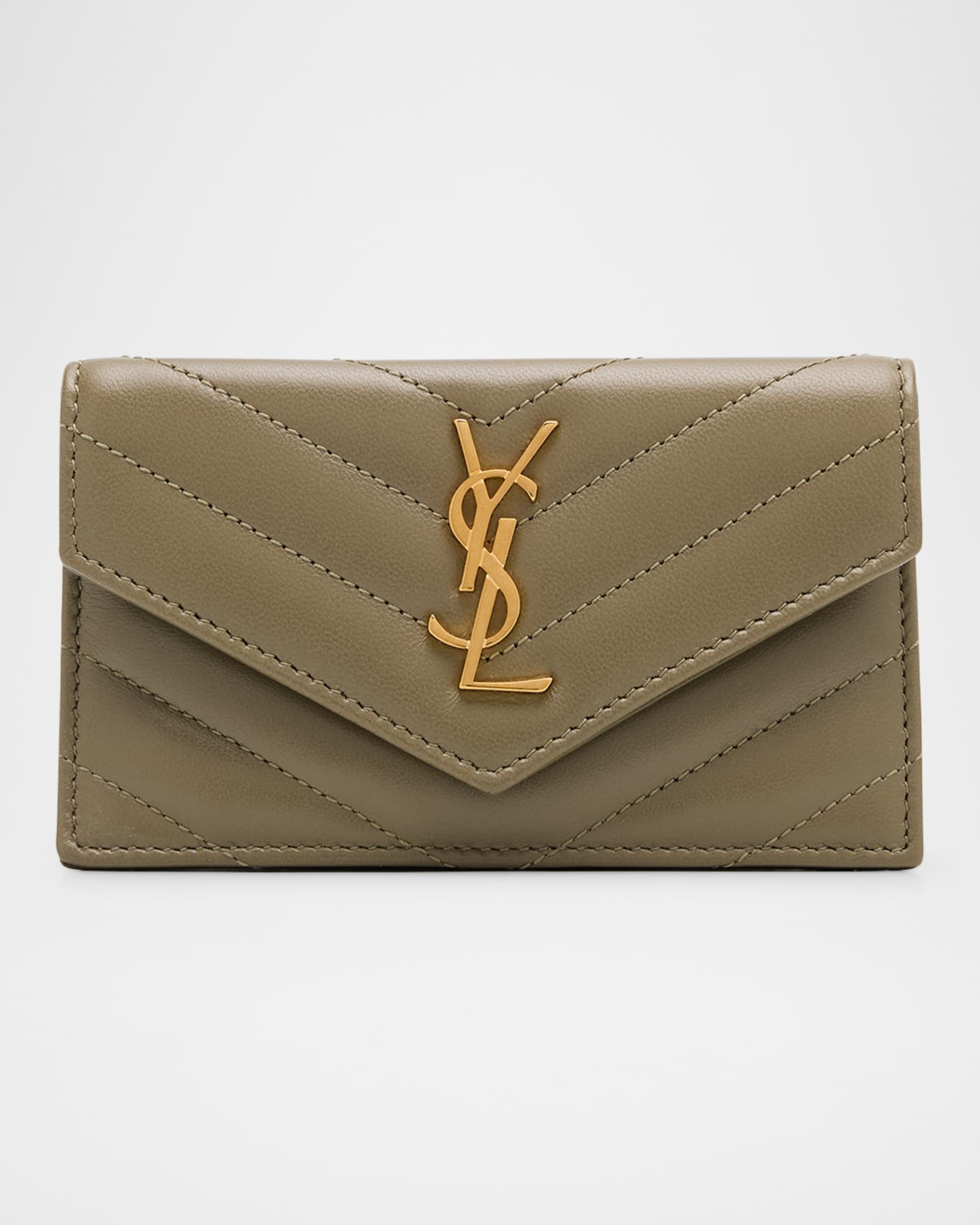 Cassandre Ysl Credit Card Holder Sale Black Monogram Credit Card