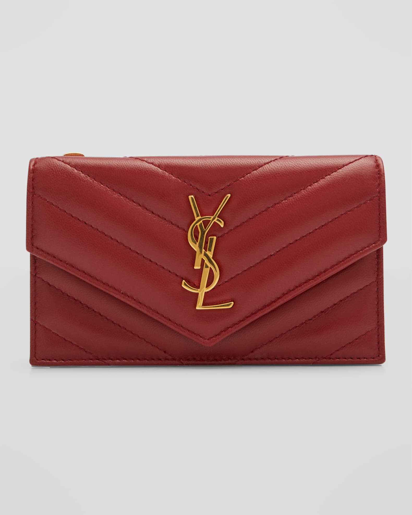 Ysl coin card holder store