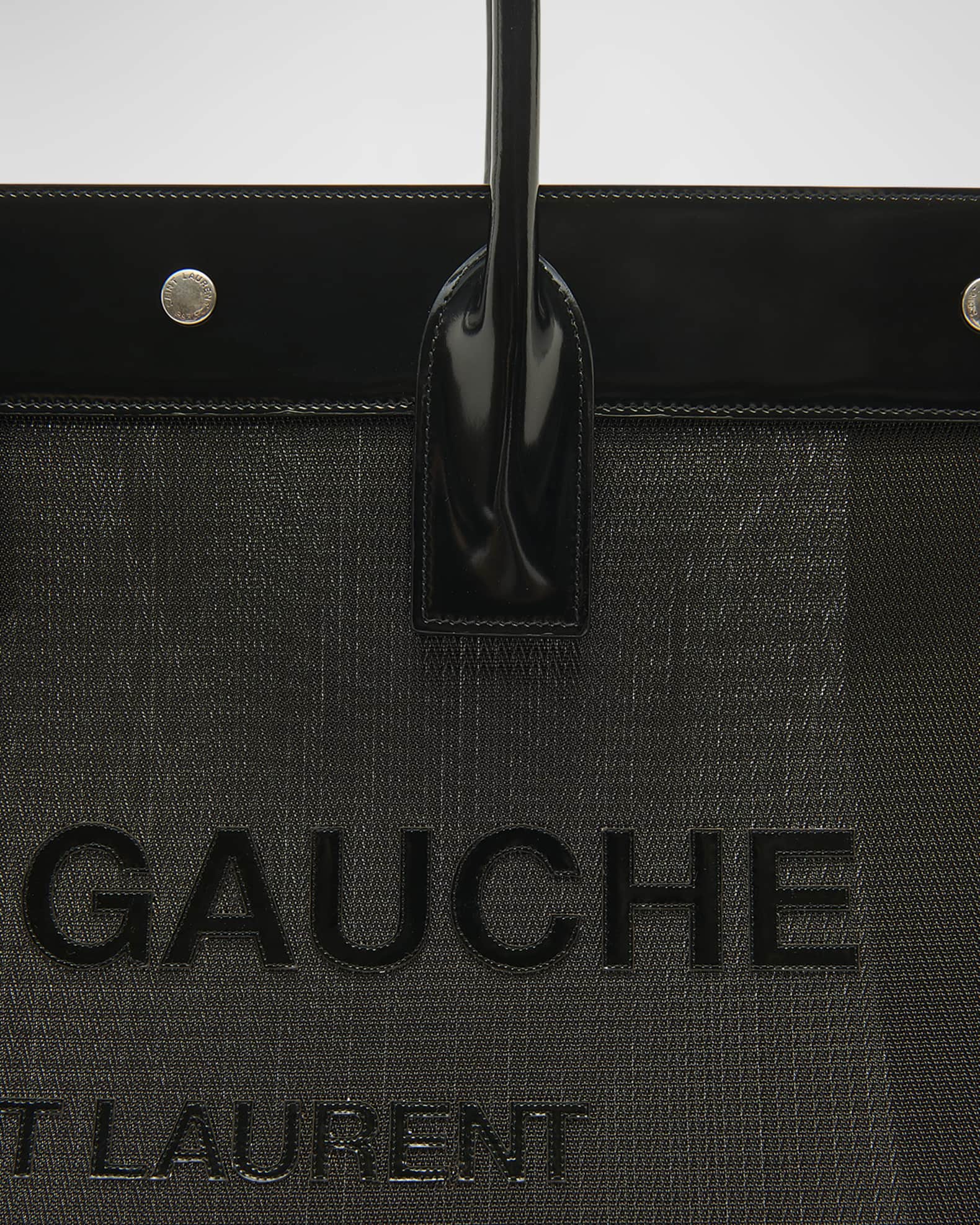 Saint Laurent Rive Gauche Leather Tote Unboxing 