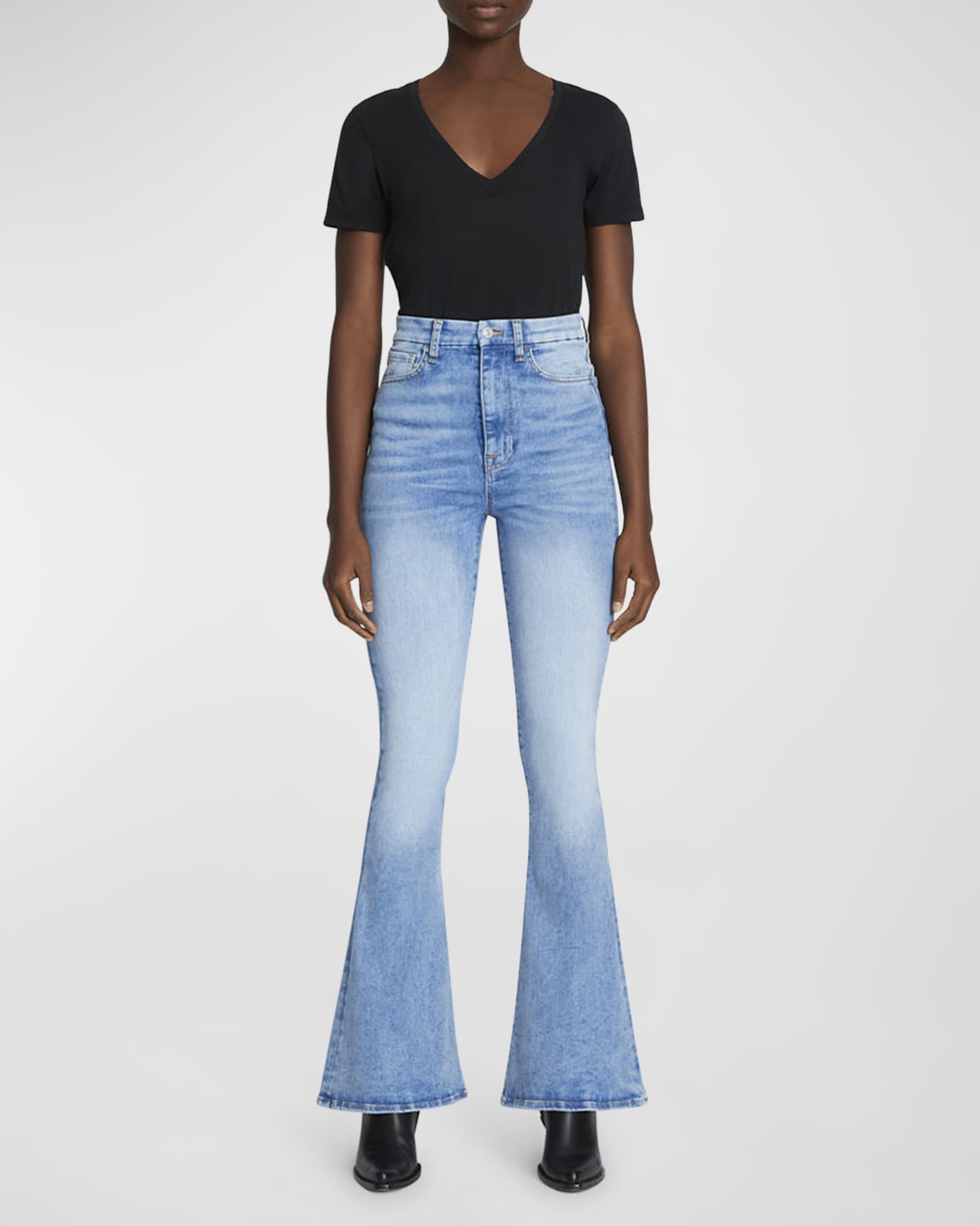 7 for all mankind super high waisted skinny jeans best sale