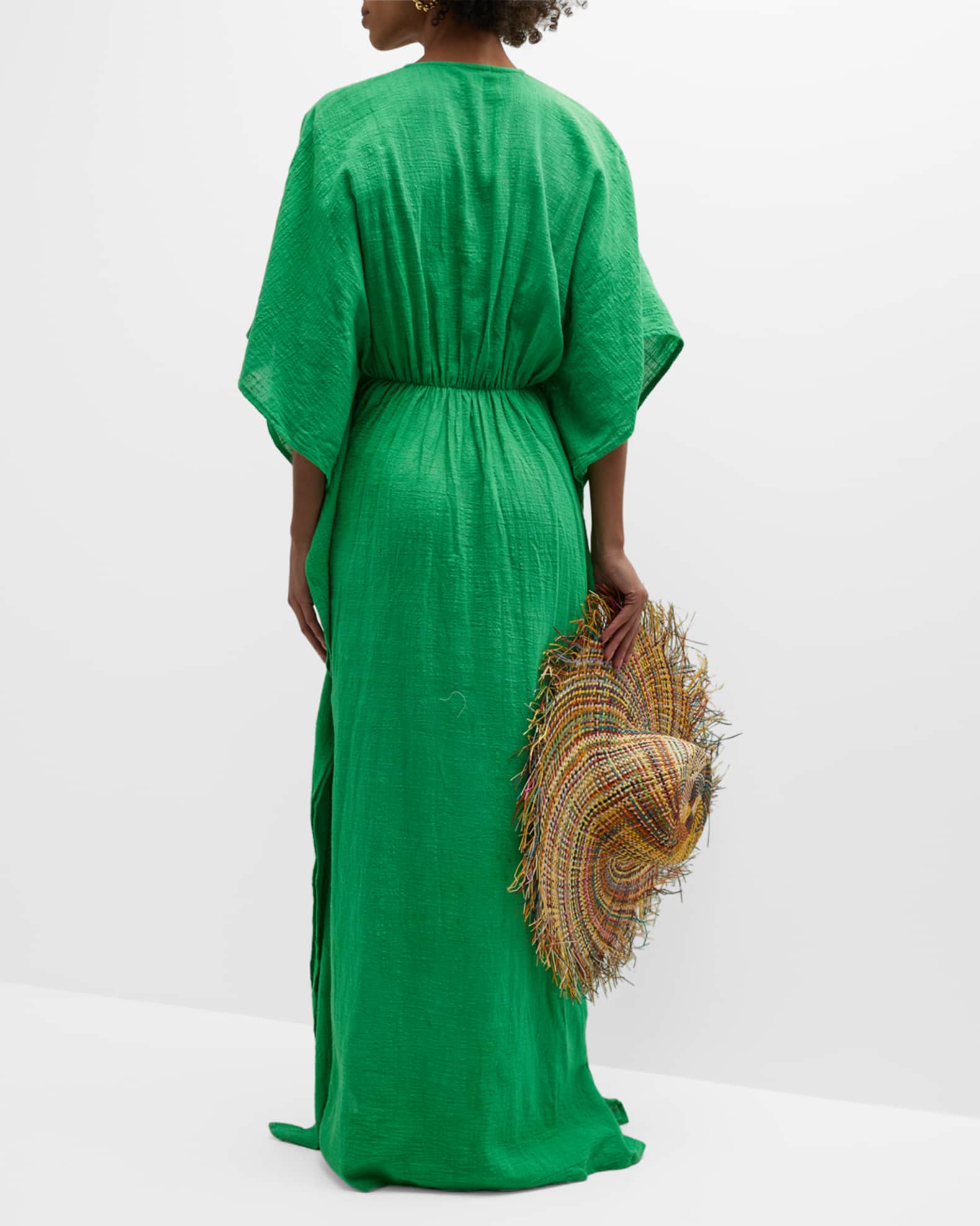 Lenny Niemeyer Cotton Gauze Kaftan Coverup Neiman Marcus