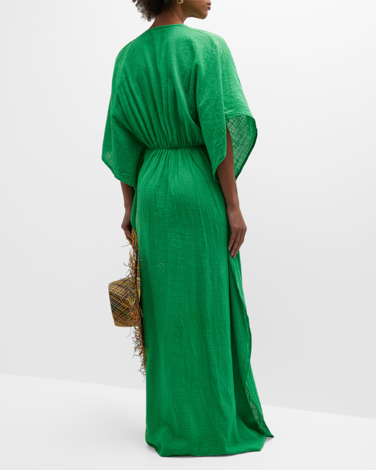 Lenny Niemeyer Cotton Gauze Kaftan Coverup Neiman Marcus