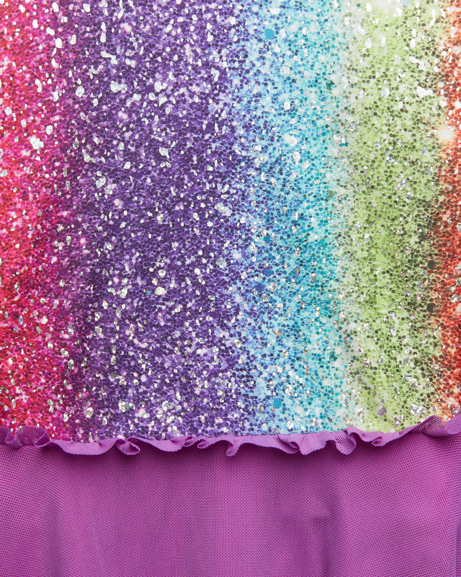 Girls' Performance Dress Glitter Princess Dress