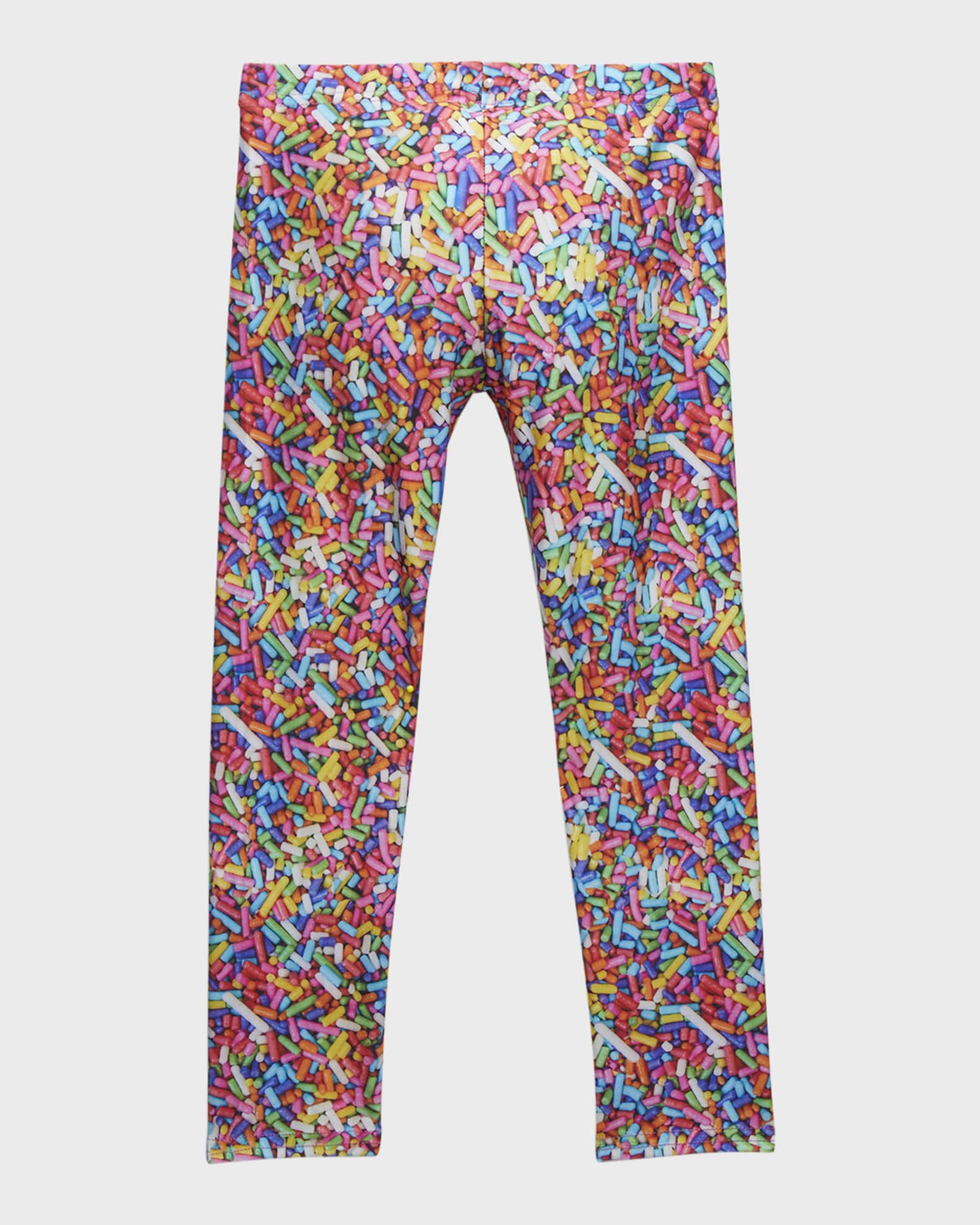 Girl's Rainbow Sprinkles Leggings Neiman Marcus