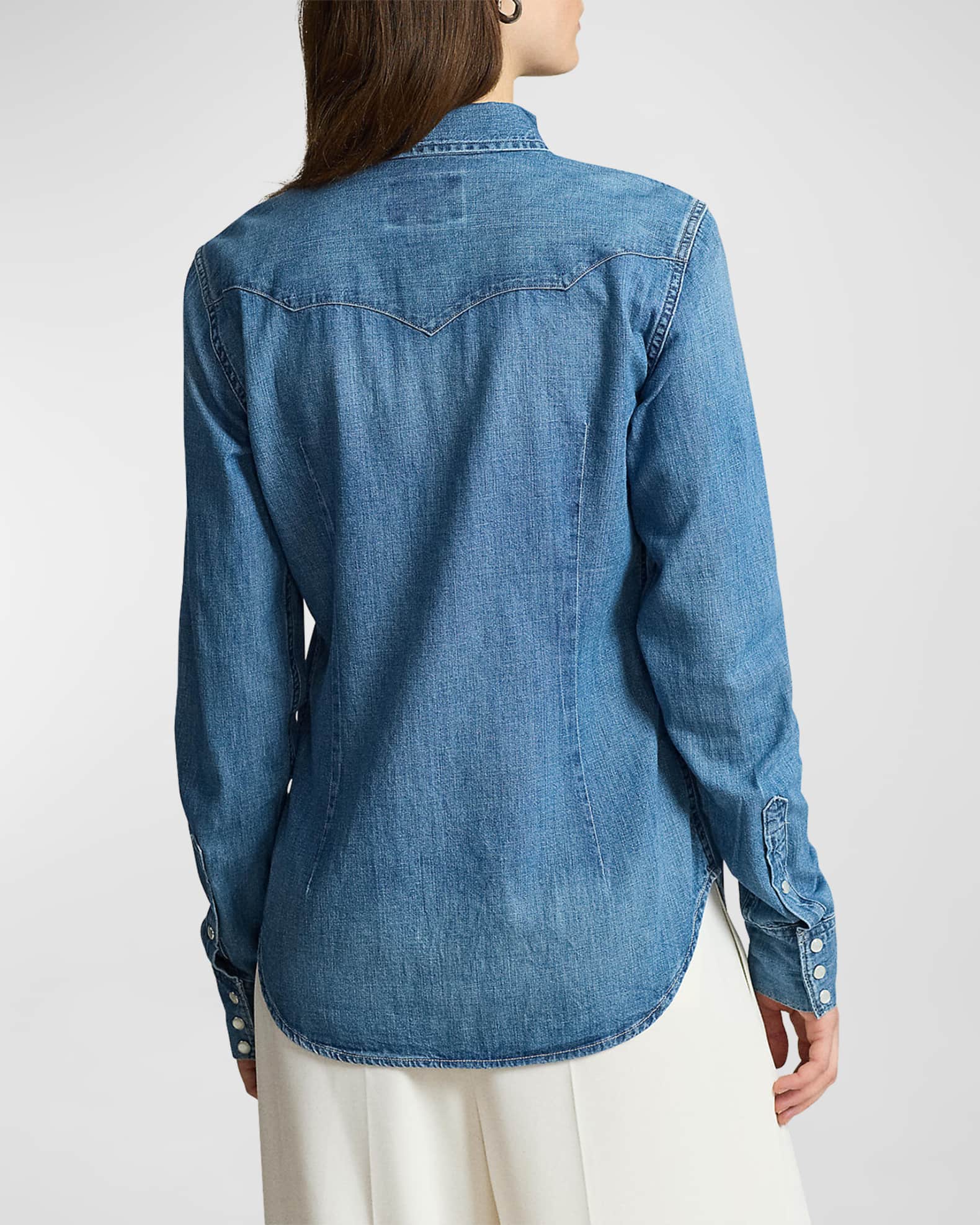 一番の贈り物 Polo Ralph Marcus Neiman | Shirt Western Denim Lauren トップス