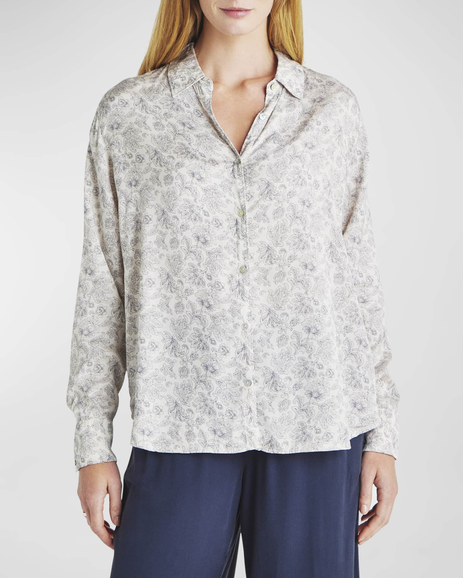 Splendid moonstone velvet shirt online