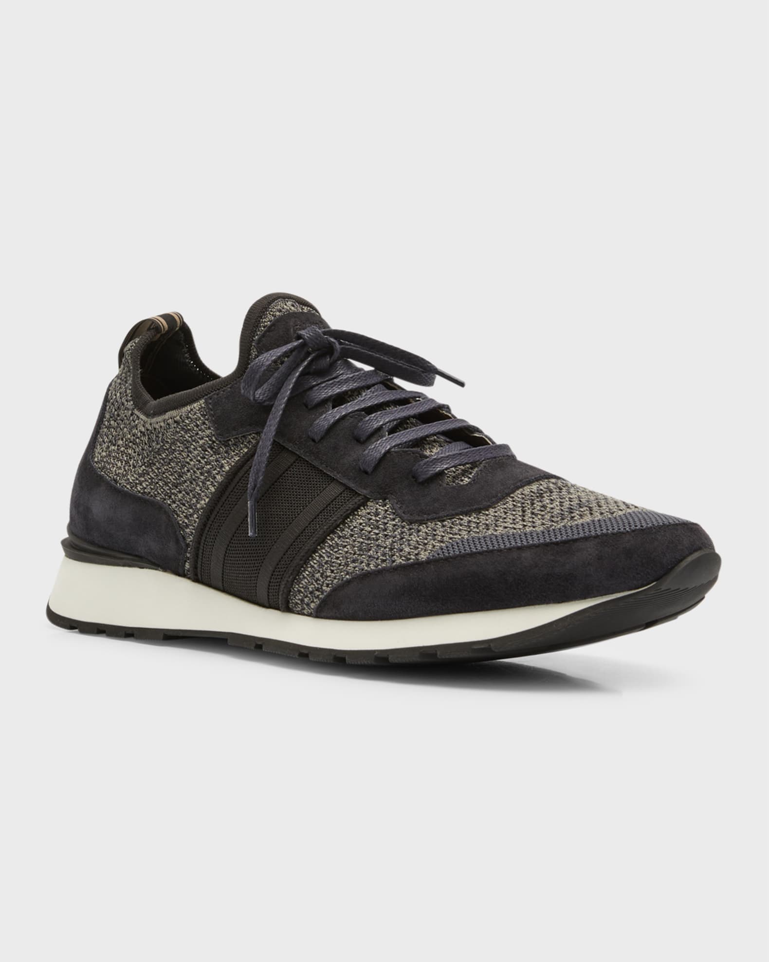 Men's Knit Runner Sneakers 1
