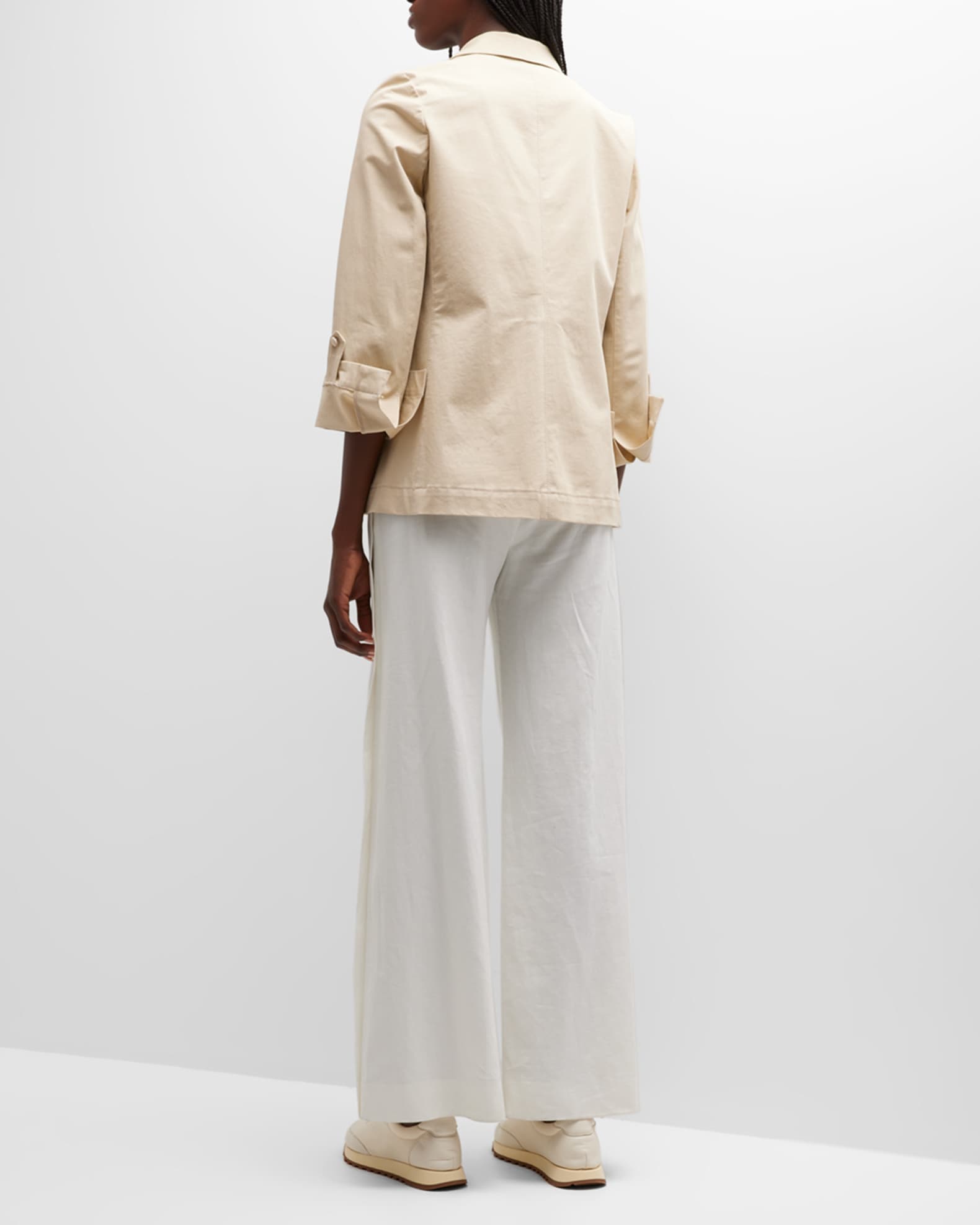 TWP Natalie Linen Cotton WideLeg Pants Neiman Marcus
