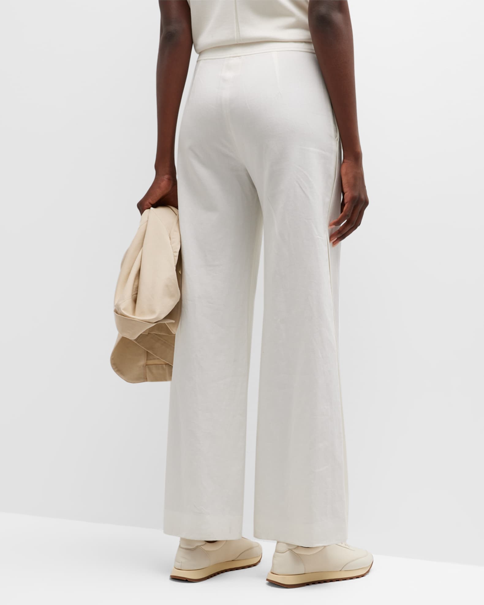 TWP Natalie Linen Cotton WideLeg Pants Neiman Marcus