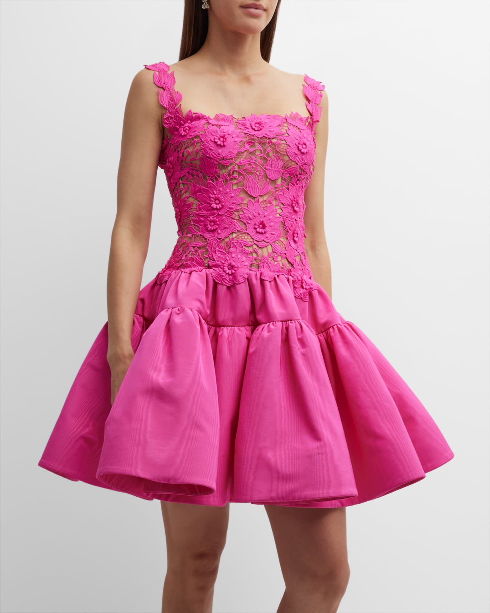 Robe De Cérémonie Pour Fillette Oscar De La Renta - Soie Rose, Taille 6, Neuf Avec étiquette