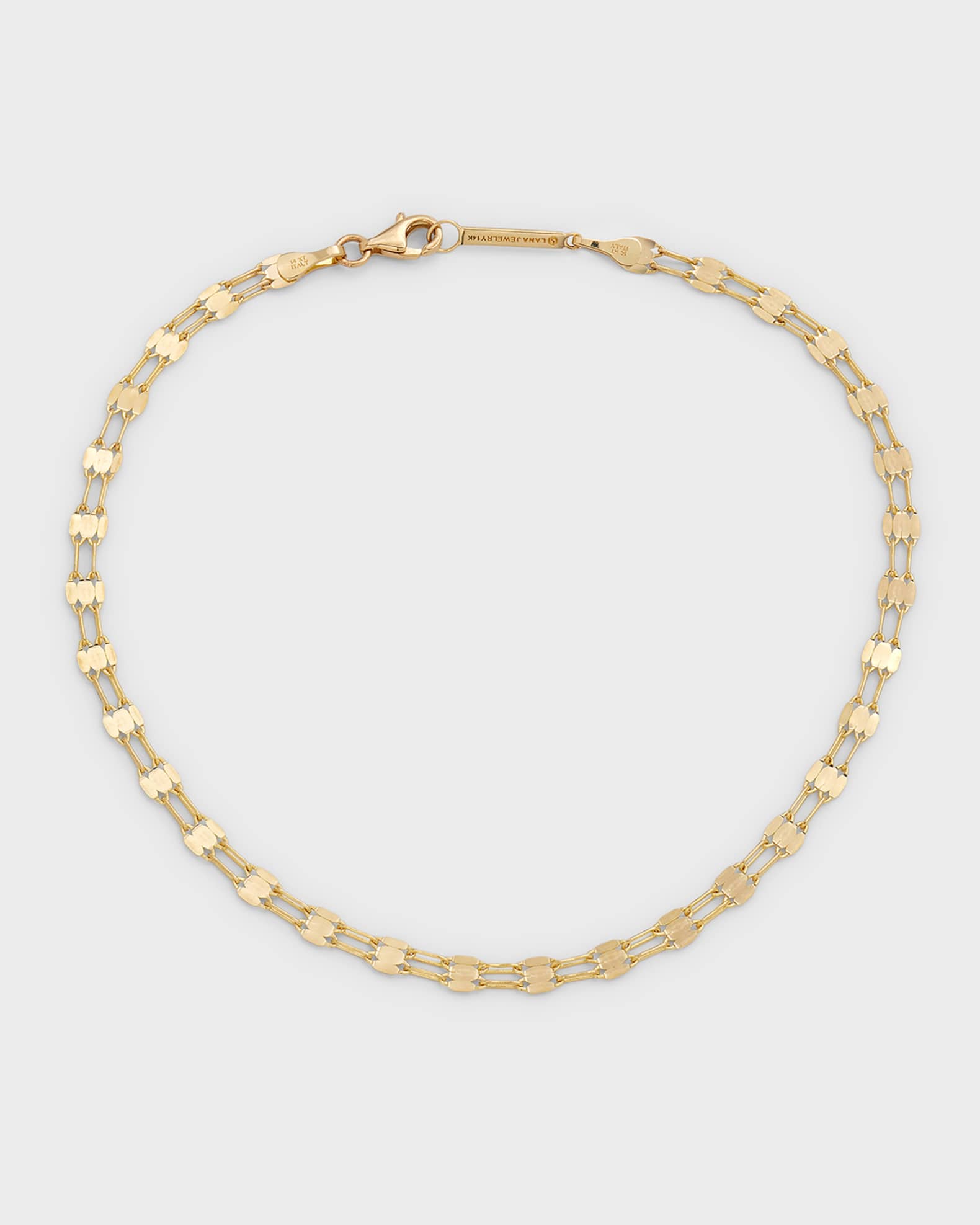 LANA 14k St Barts Chain Anklet Neiman Marcus
