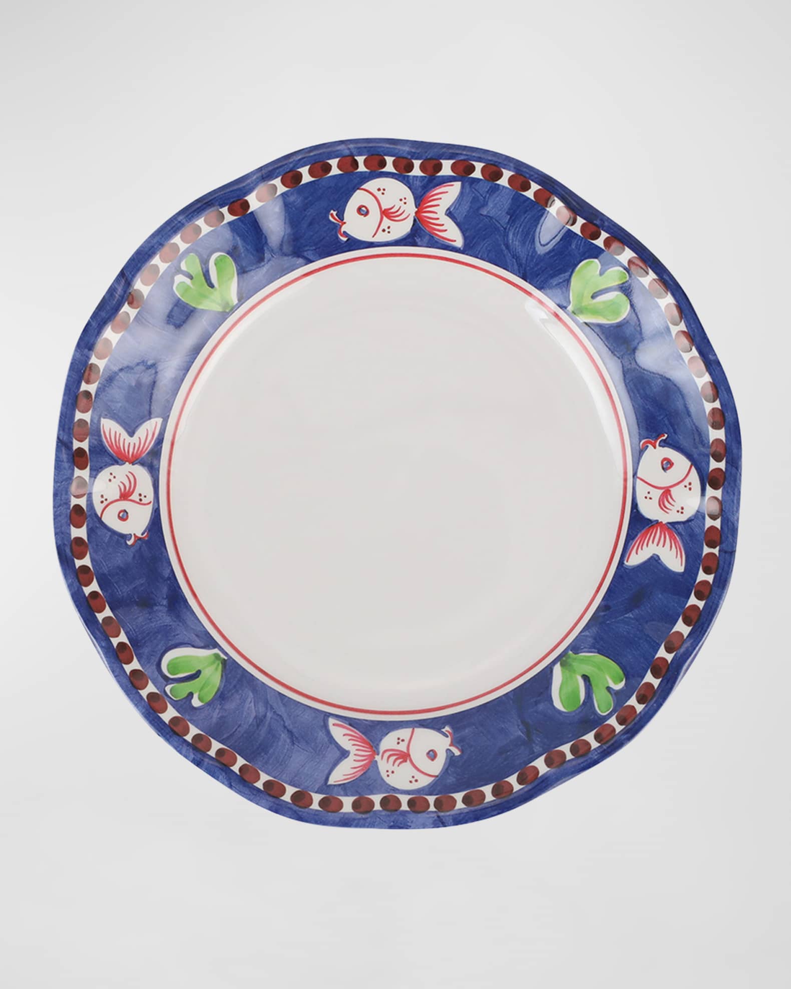 Melamine Campagna Pesce Salad Plate 0