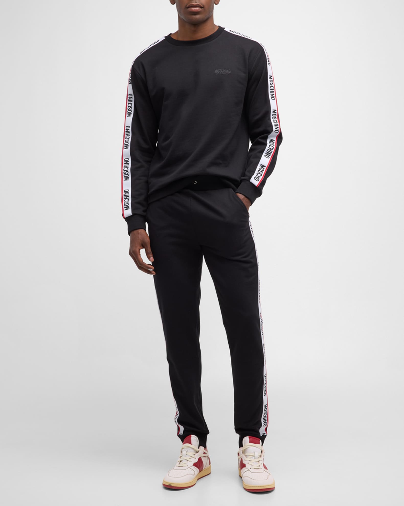 Men's Sweatpants with Side Taping 1