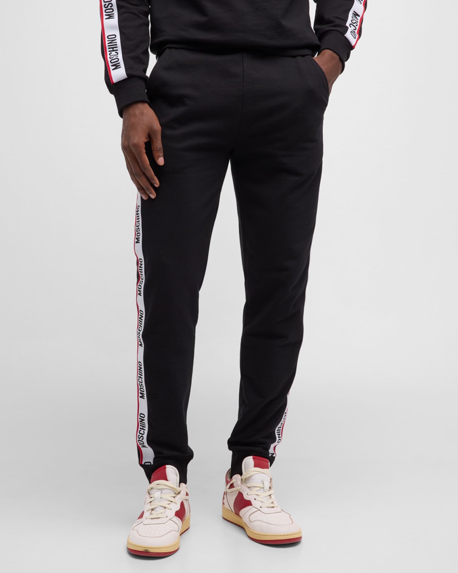 Moschino mens joggers outlet