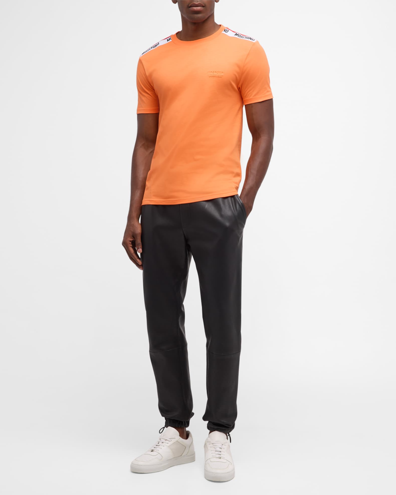 Men's T-Shirt with Shoulder Taping 1