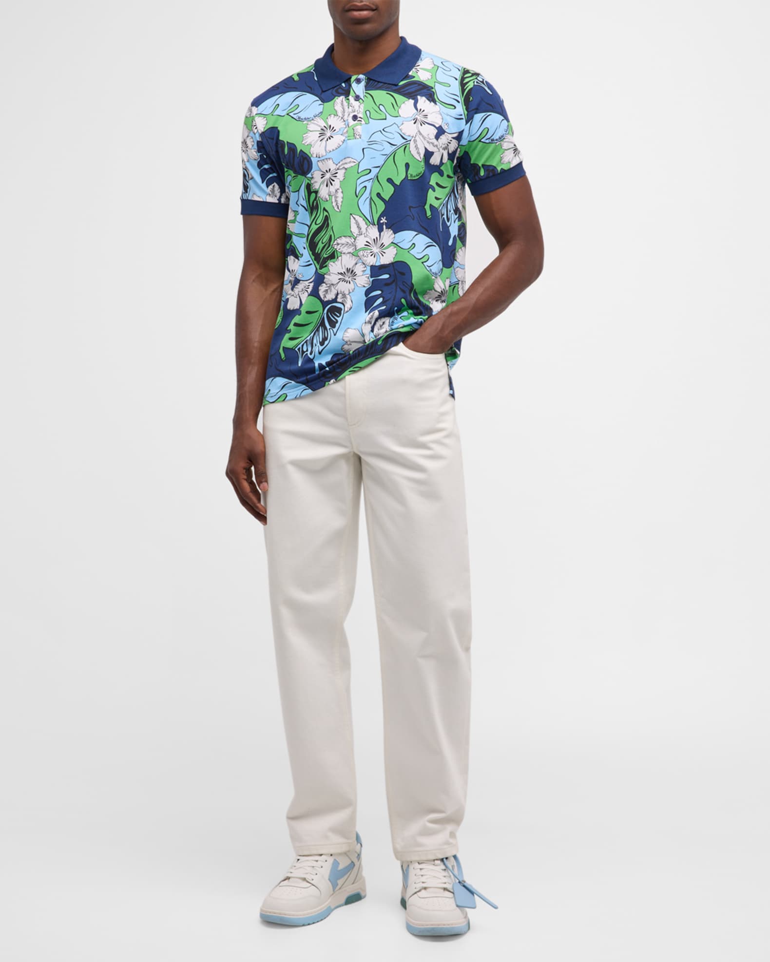 Mens moschino polo discount