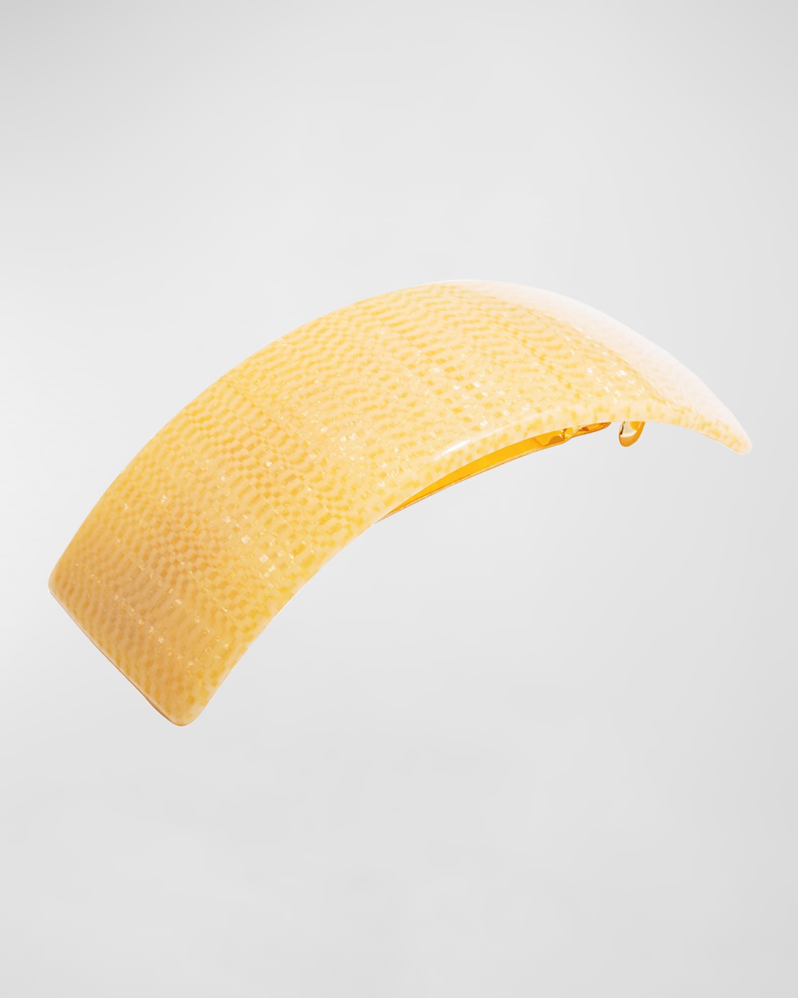 Rectangle Volume Barrette - Classic  1