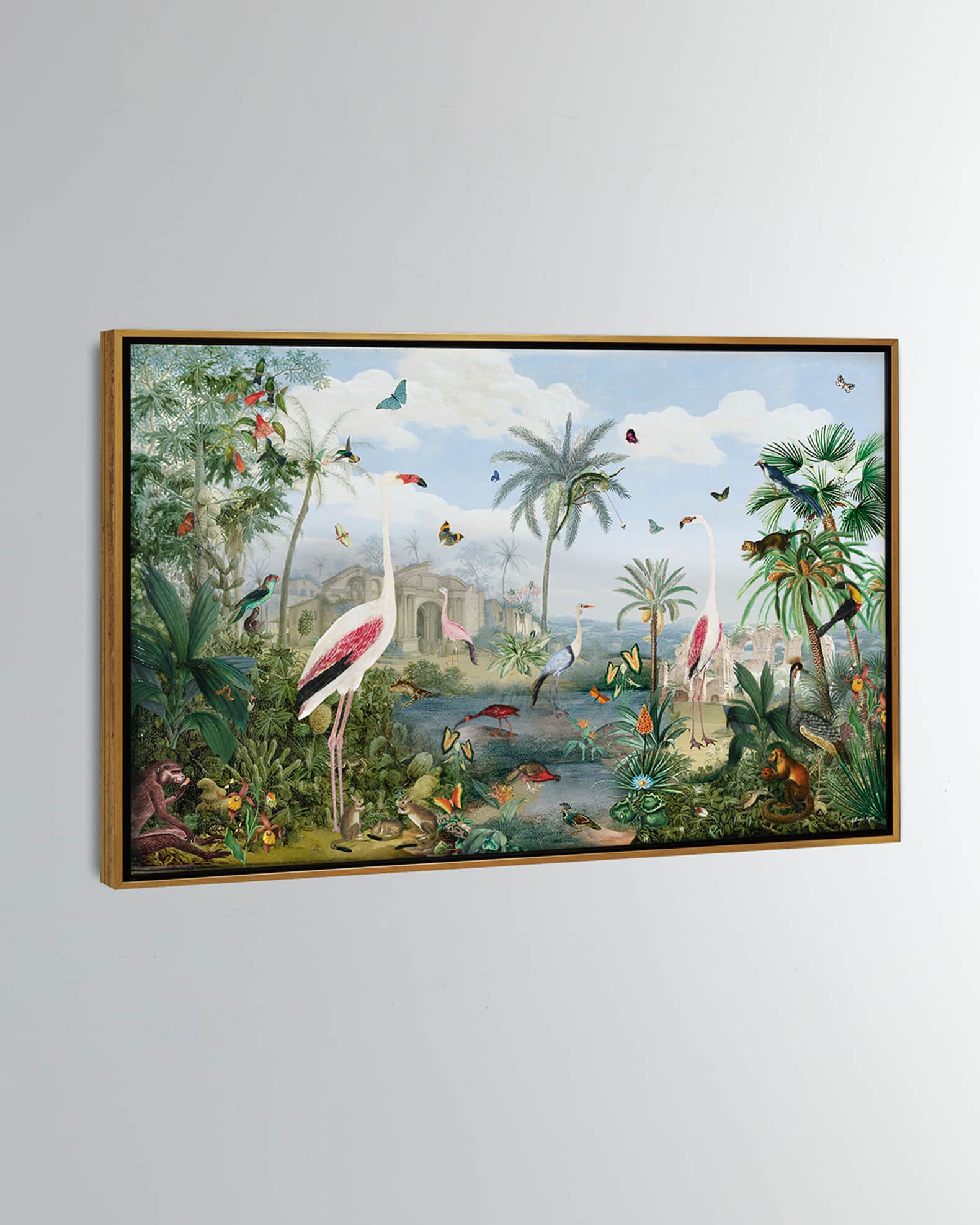 Paradise Chinoiserie Giclee Art Print 1