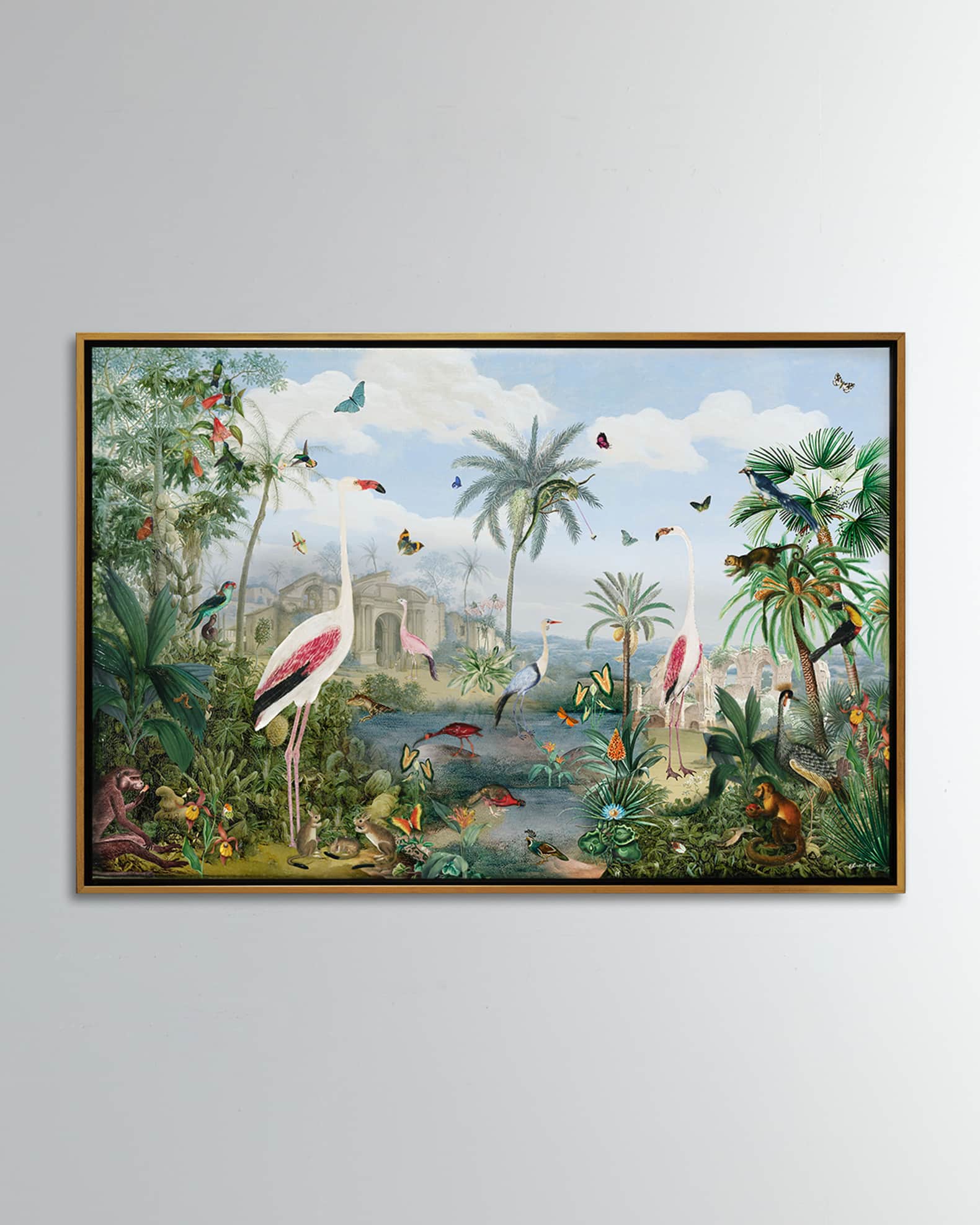Paradise Chinoiserie Giclee Art Print 0