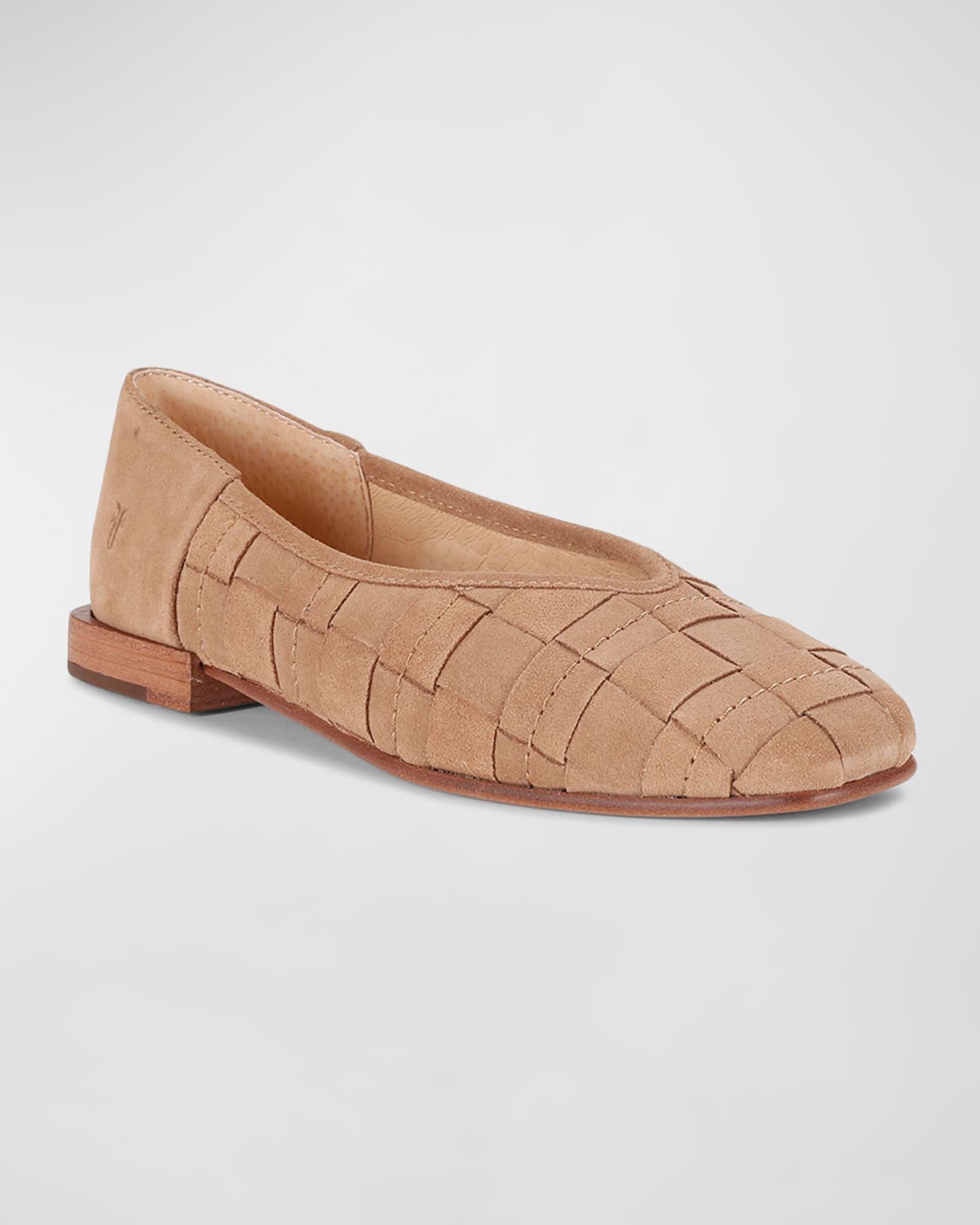 Frye woven clearance flats
