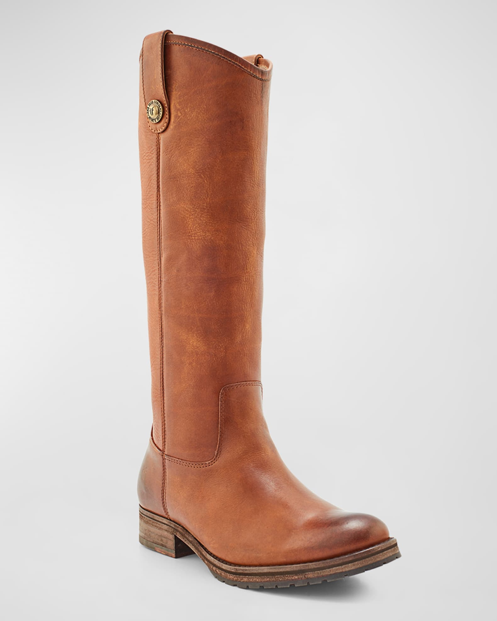 Frye Melissa Double Sole Leather Boots | Neiman Marcus