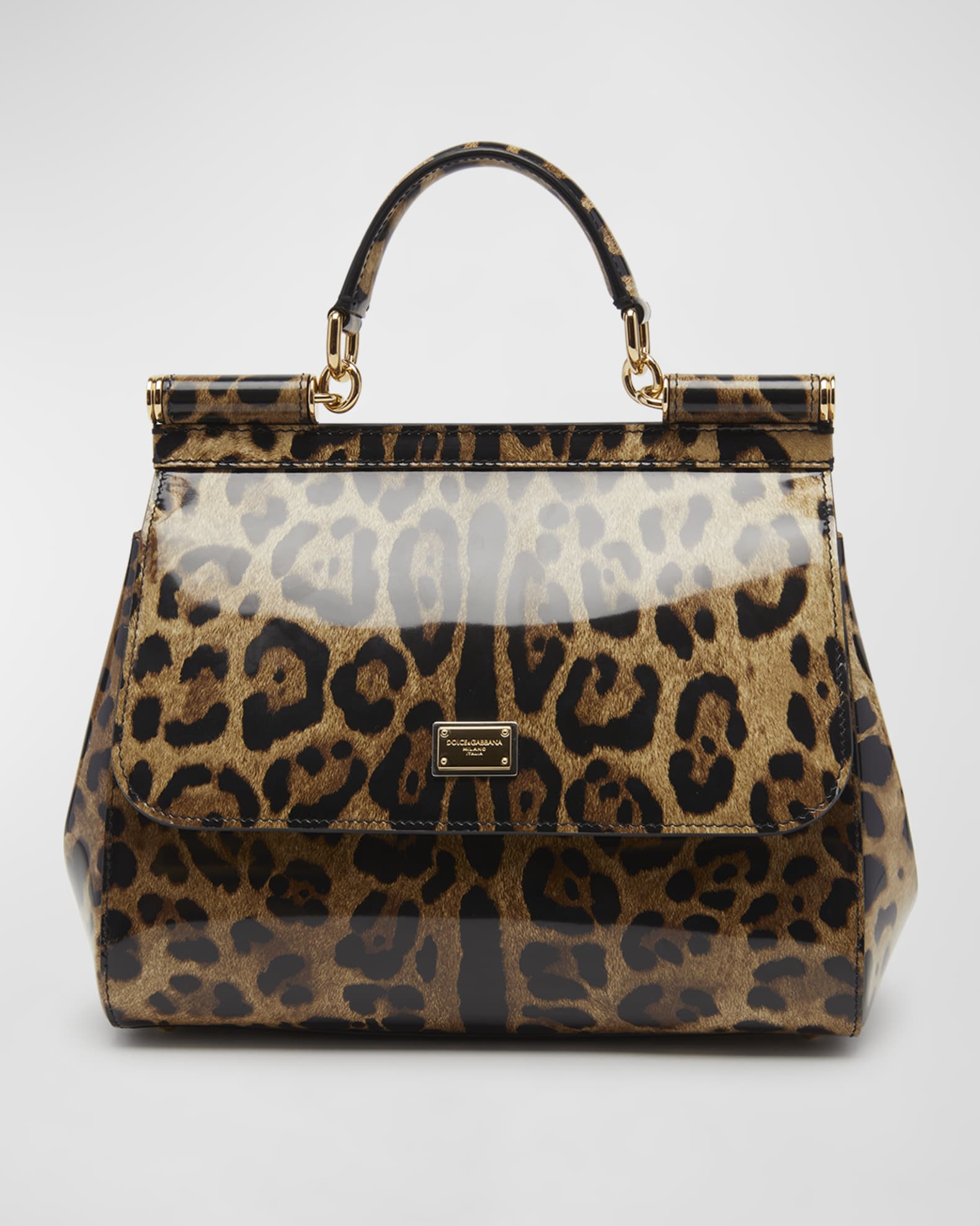 Dolce and best sale gabbana leopard bag