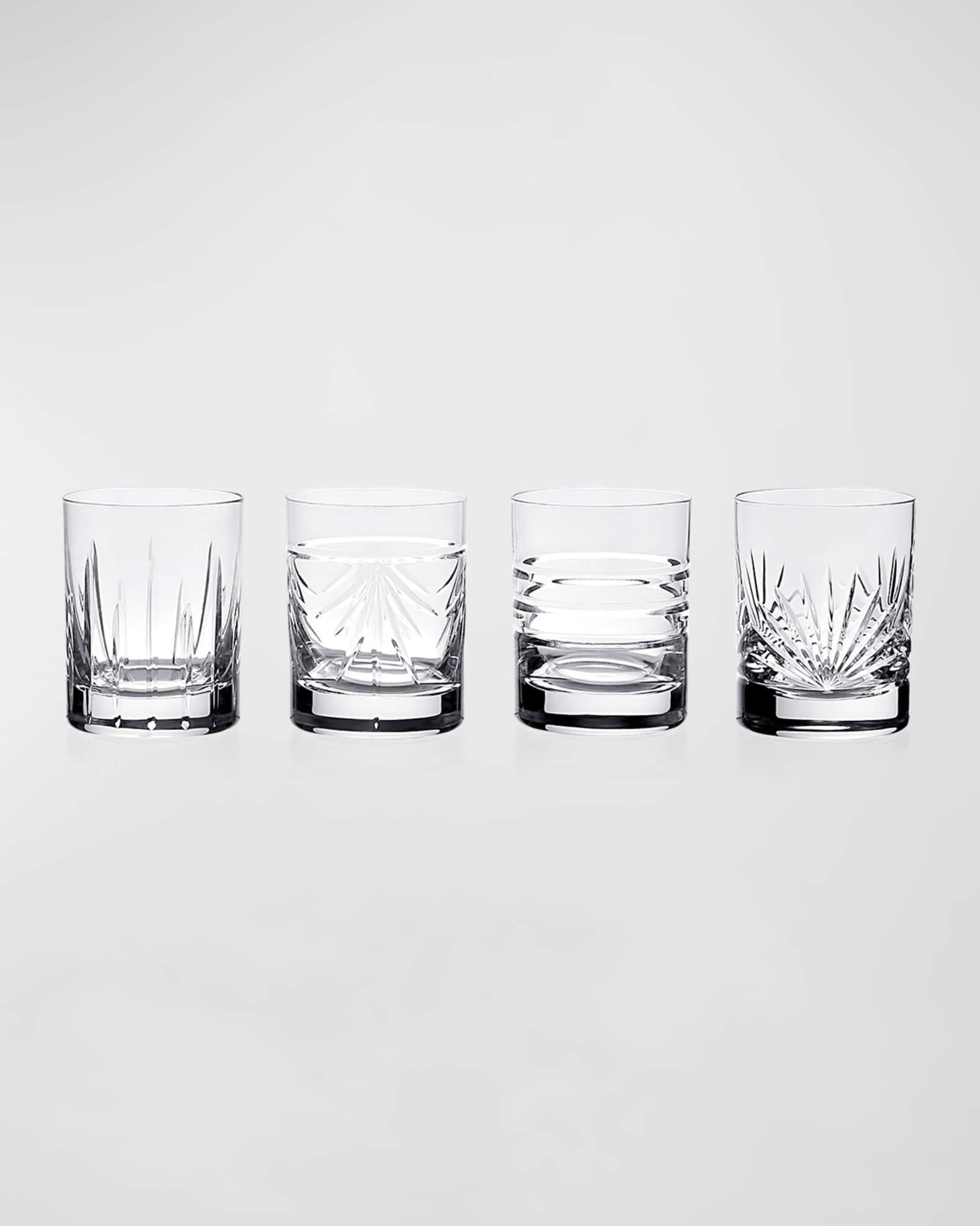 William Yeoward Crystal Dixie Variety Shot Glasses, Set of 4