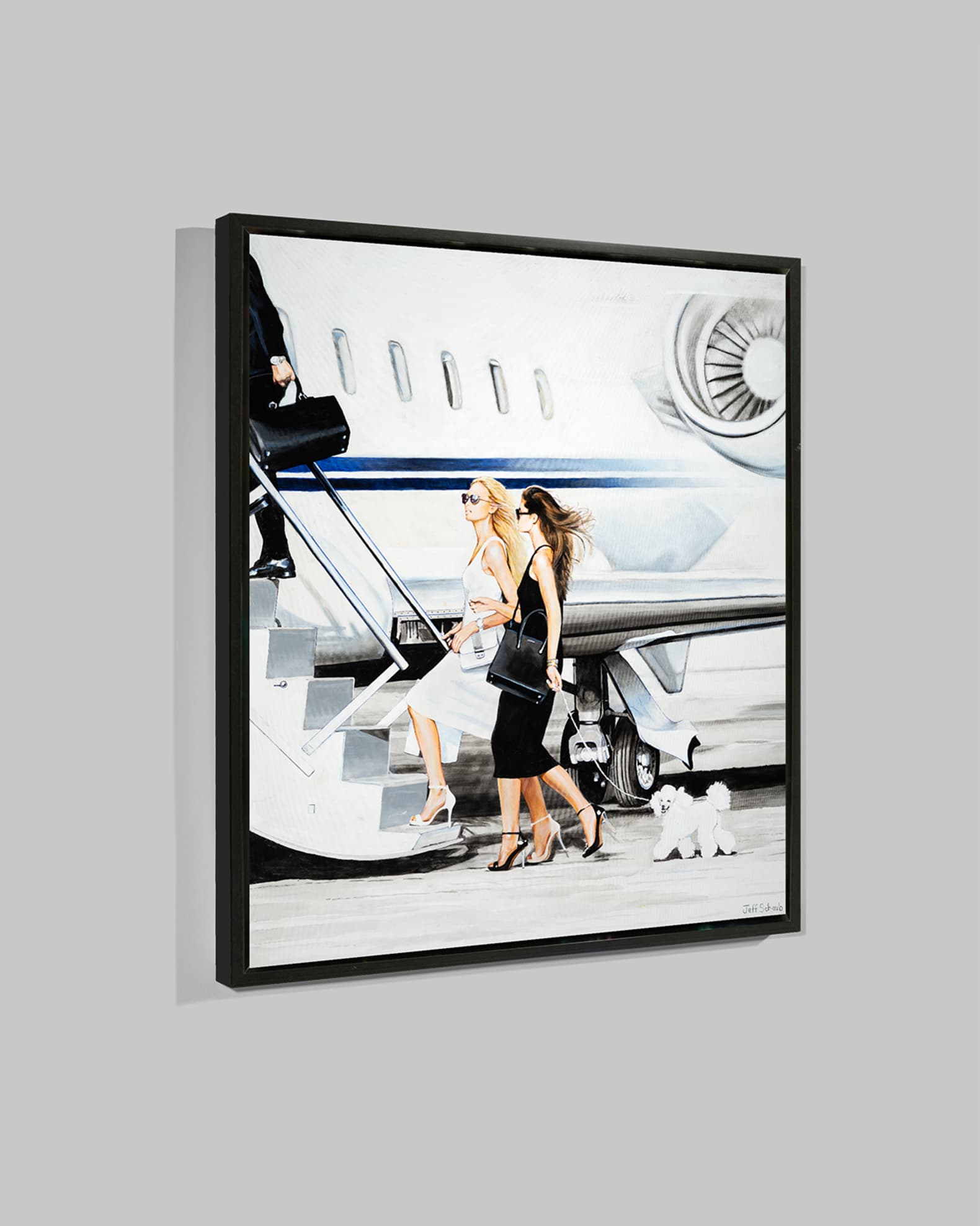 "Jet Setters" Giclee Canvas Art by Jeff Schaub 1
