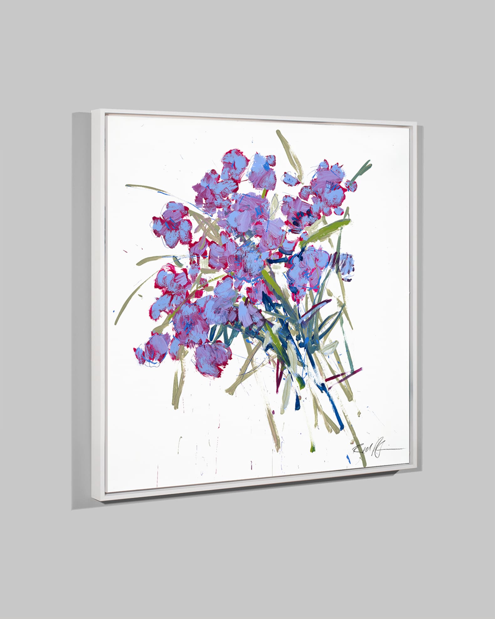"New Flowers" Giclee Canvas Art by Robert Robinson 1