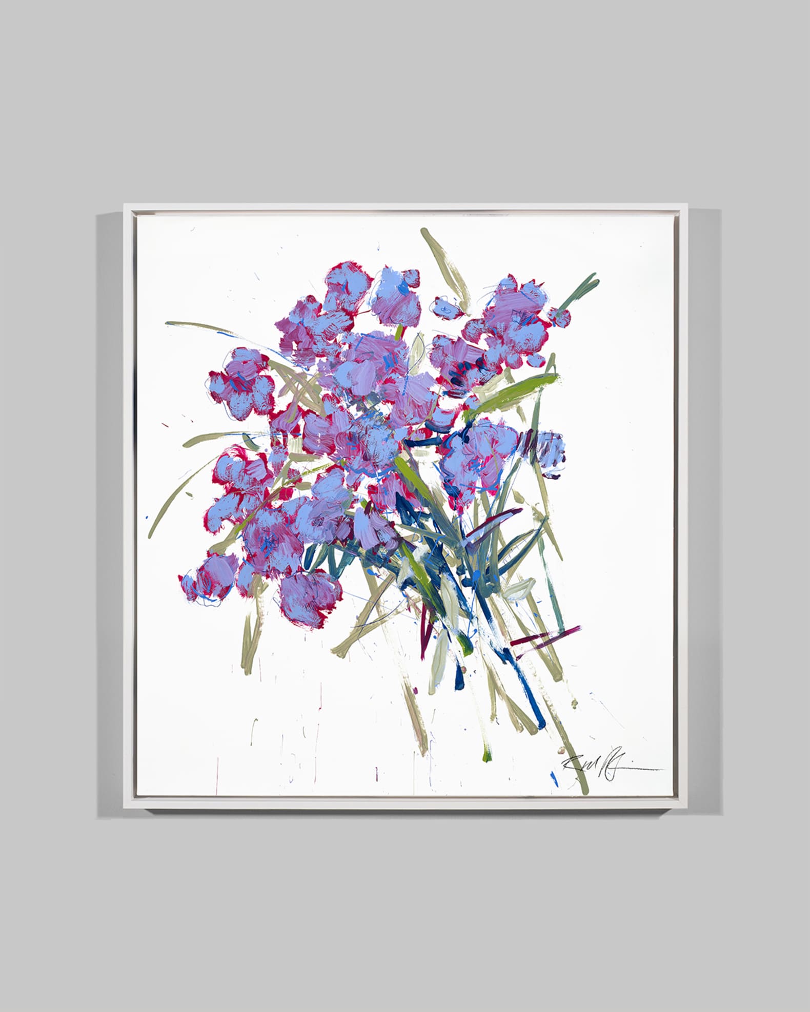"New Flowers" Giclee Canvas Art by Robert Robinson 0