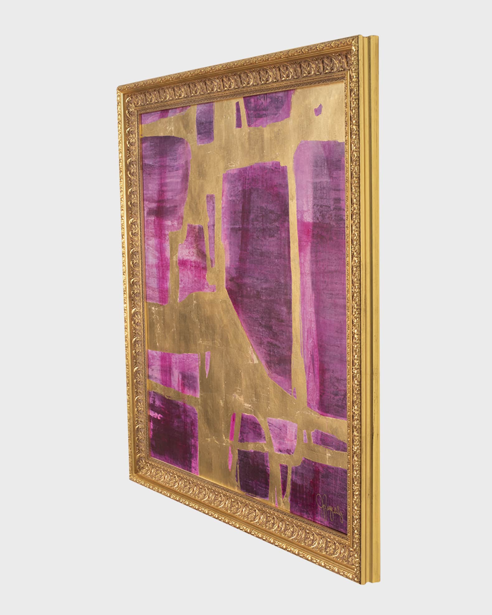 "Love On A Trapeze" Mixed Media Original Wall Art by Jill Pumpelly  1