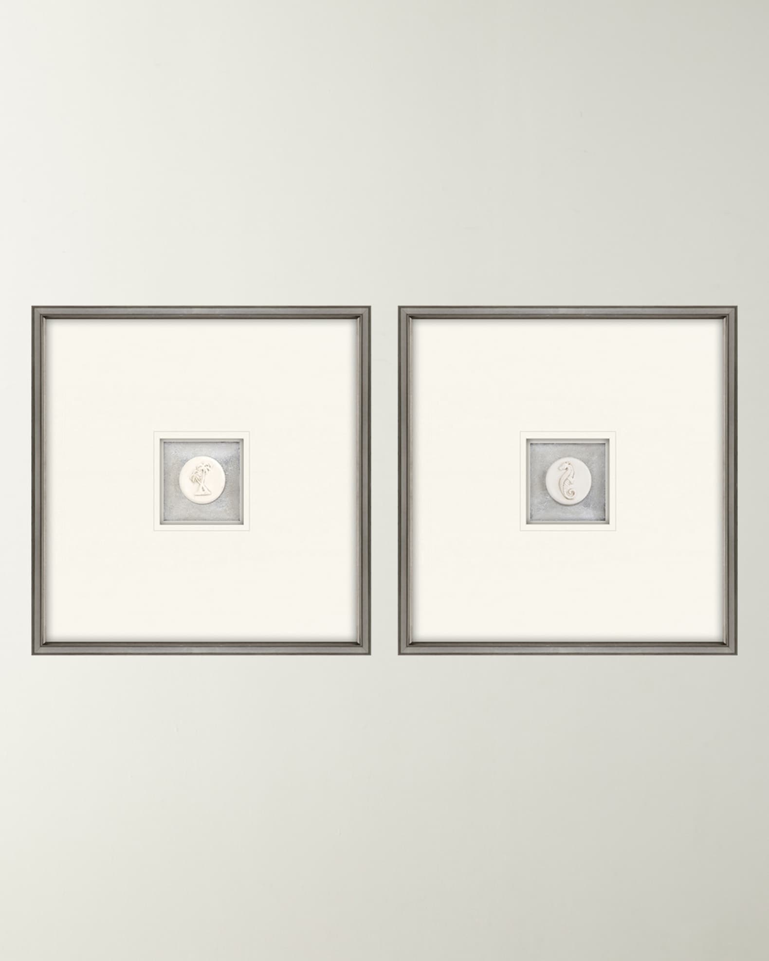 Coastal Intaglio III, Set of 2  0