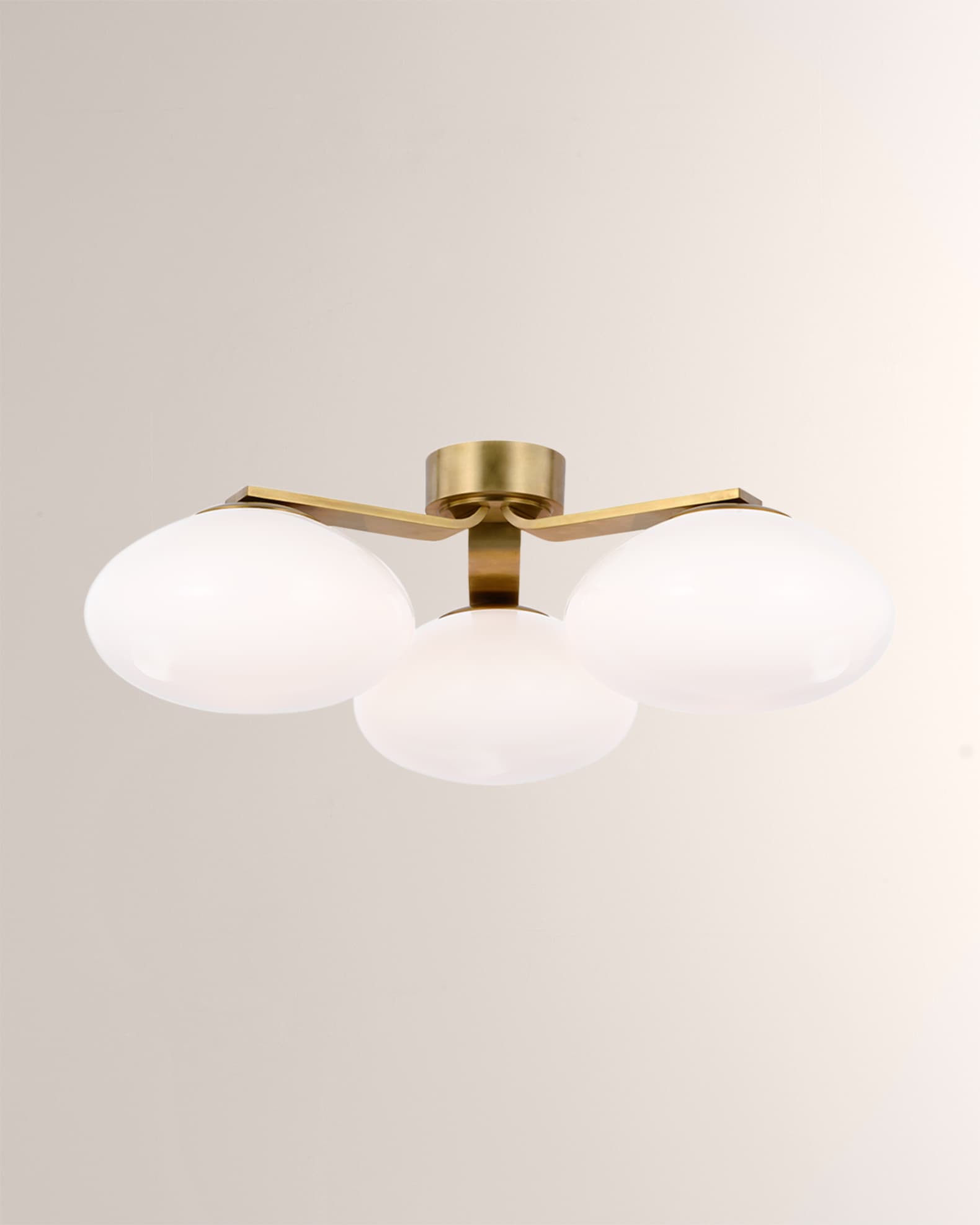 Cristol large triple flush mount online
