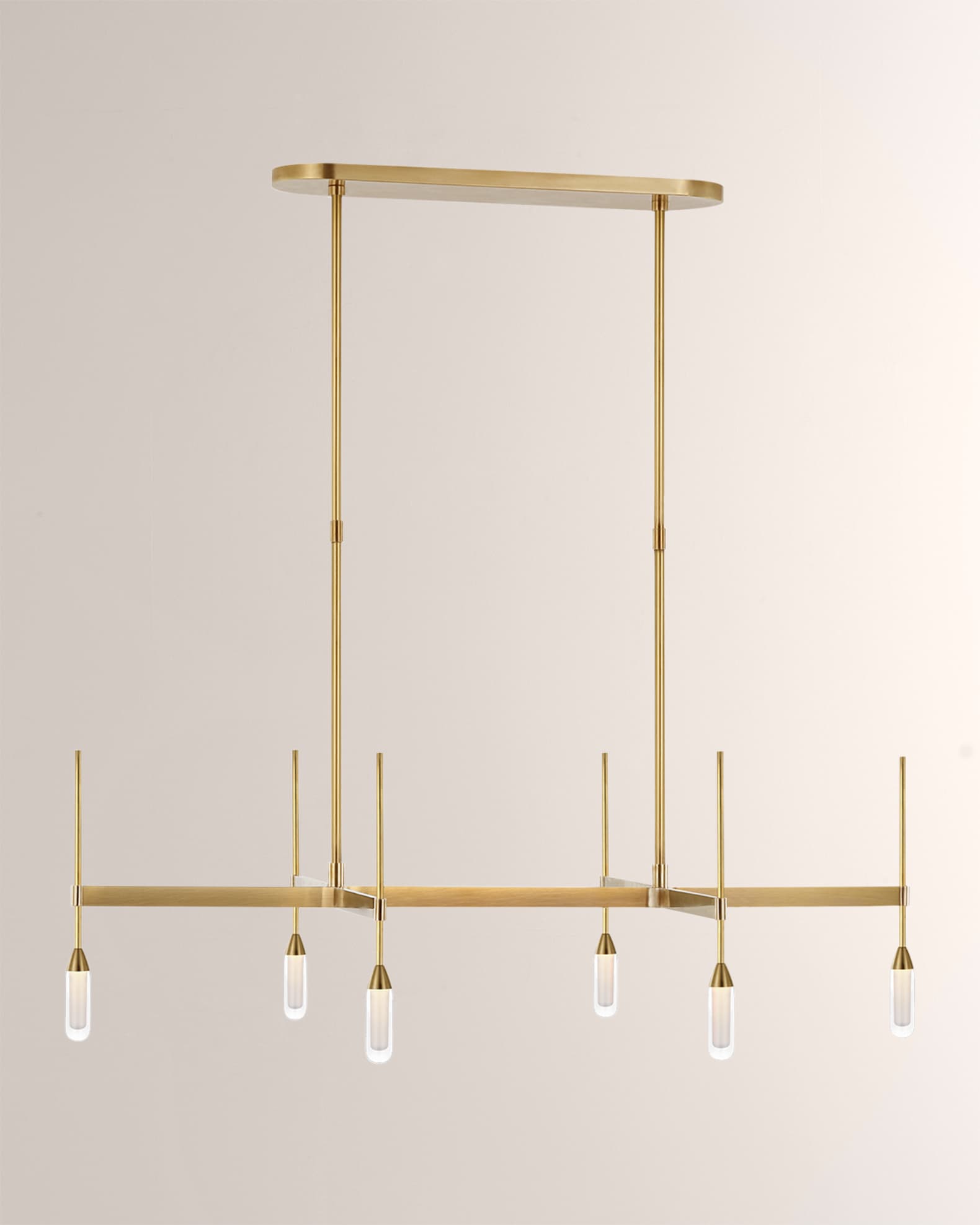 Visual Comfort Signature Overture Medium Downlight Linear Chandelier | Neiman Marcus