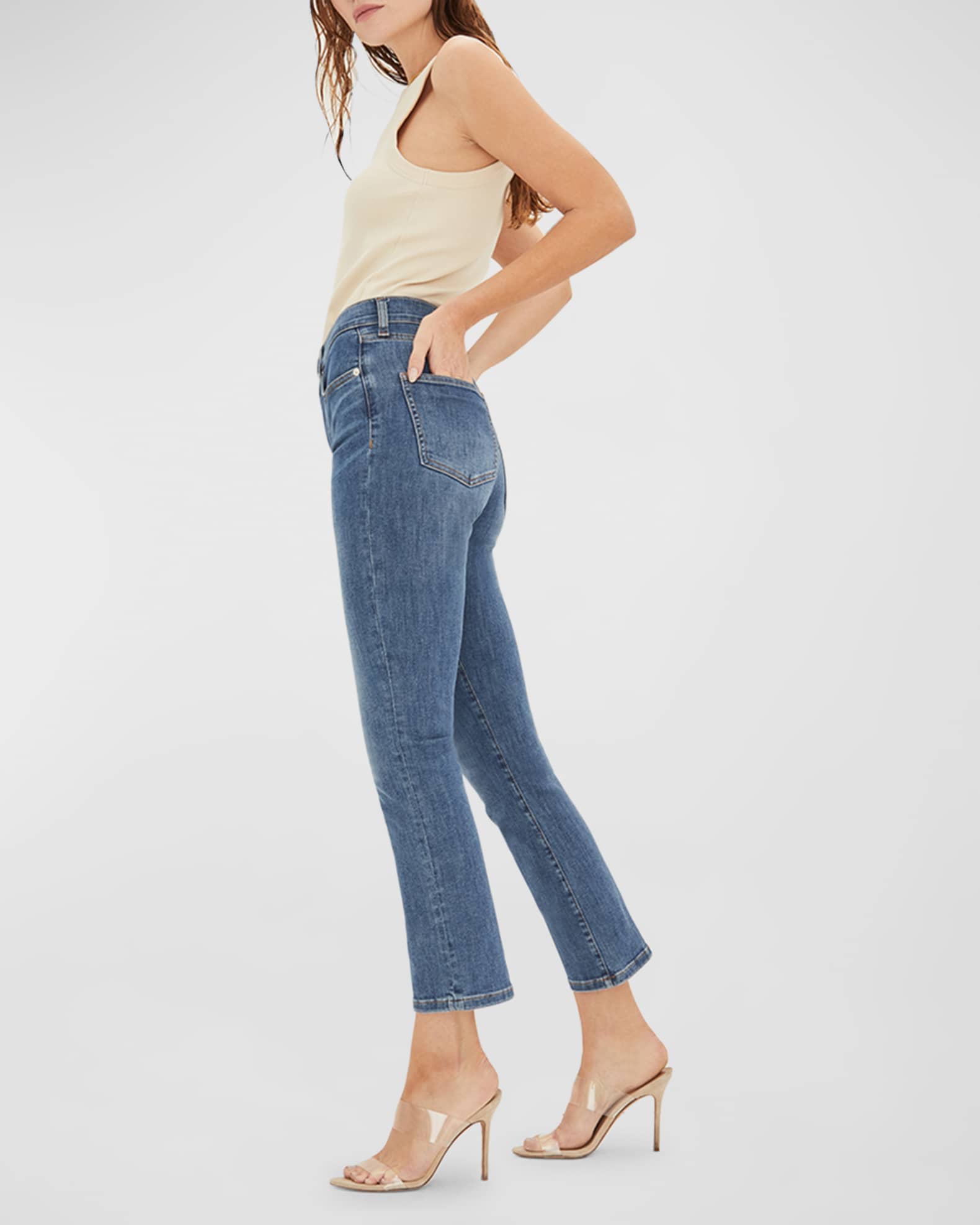 Veronica Beard Jeans Carly Kick Flare Jeans Neiman Marcus